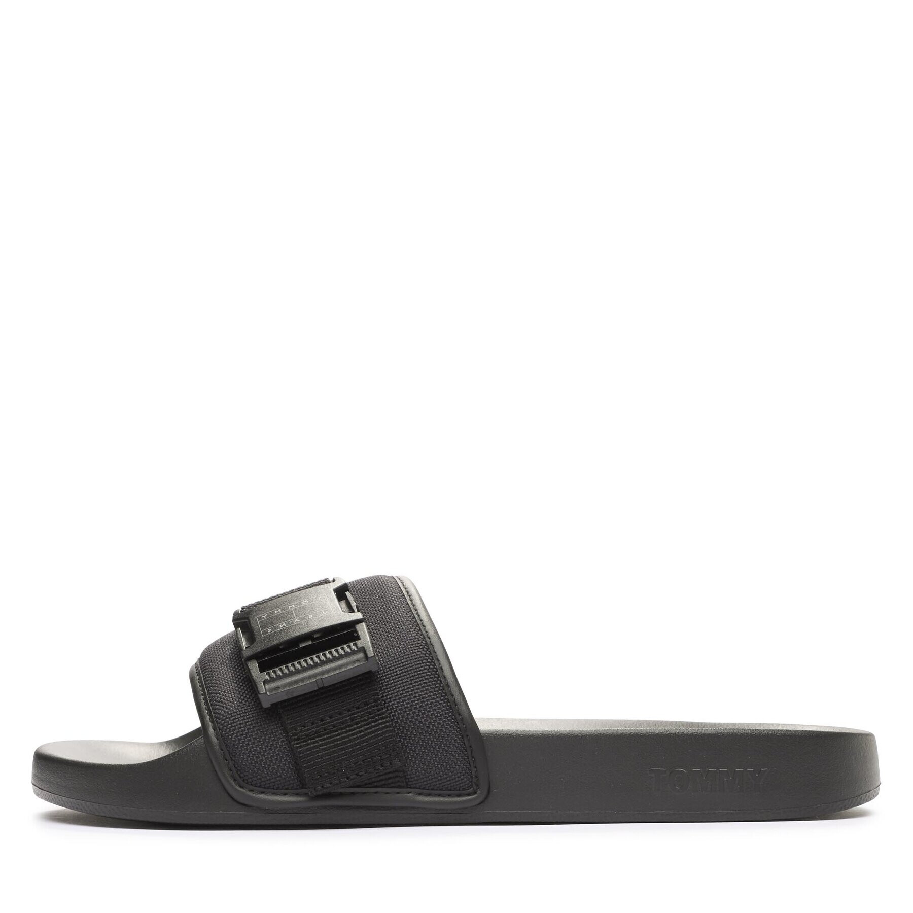 Tommy Jeans Șlapi Tjm Bucke Pool Slide EM0EM01338 Negru - Pled.ro