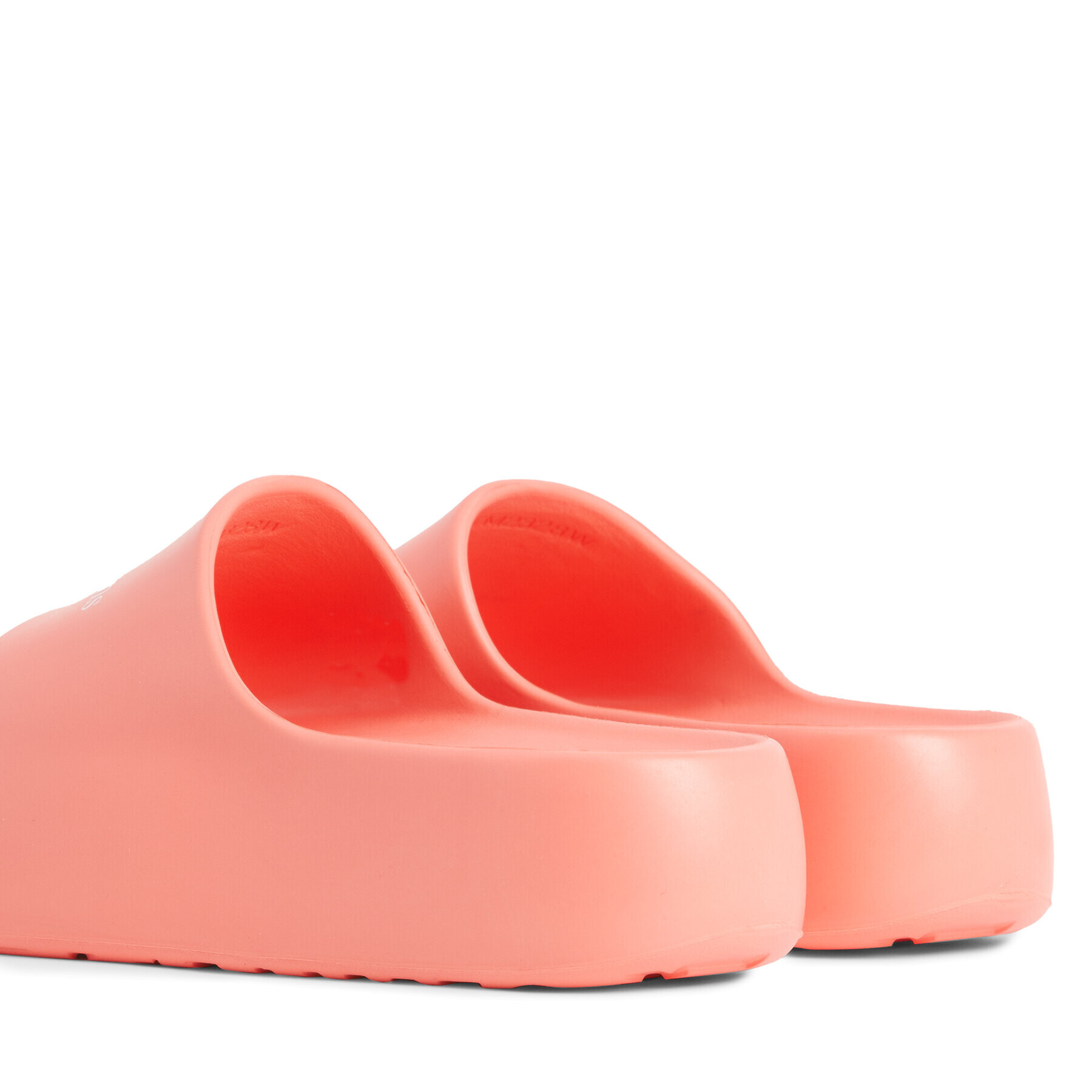 Tommy Jeans Șlapi Tjw Chunky Flatform Pool Slide EN0EN02438 Coral - Pled.ro