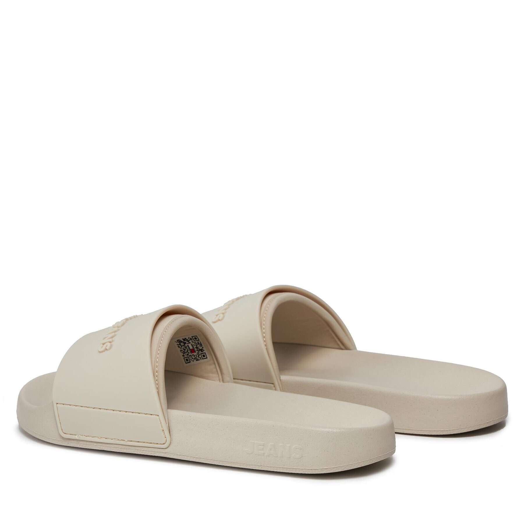 Tommy Jeans Şlapi Tjw Pool Slide Seasonal EN0EN02432 Bej - Pled.ro