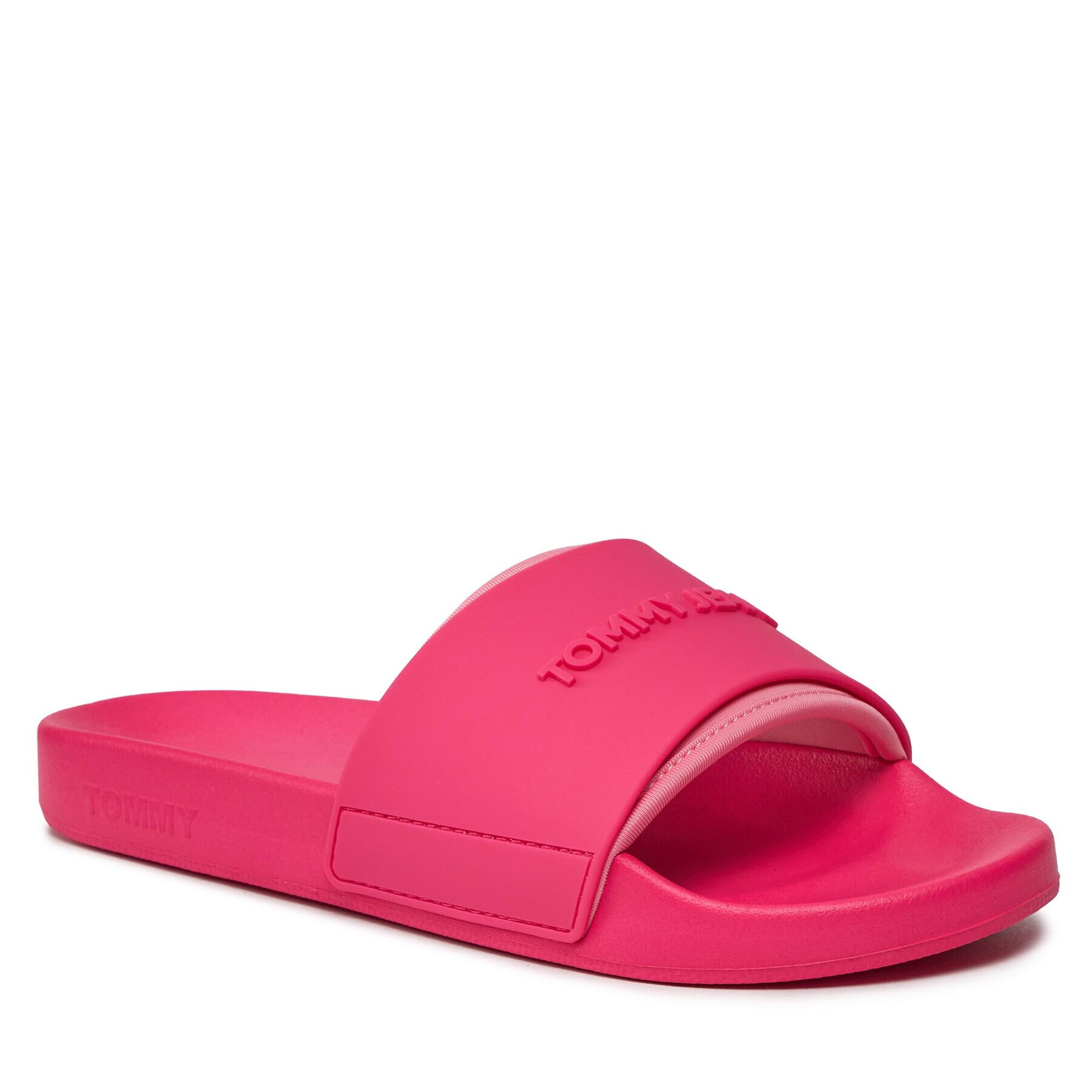 Tommy Jeans Şlapi Tjw Pool Slide Seasonal EN0EN02432 Roz - Pled.ro