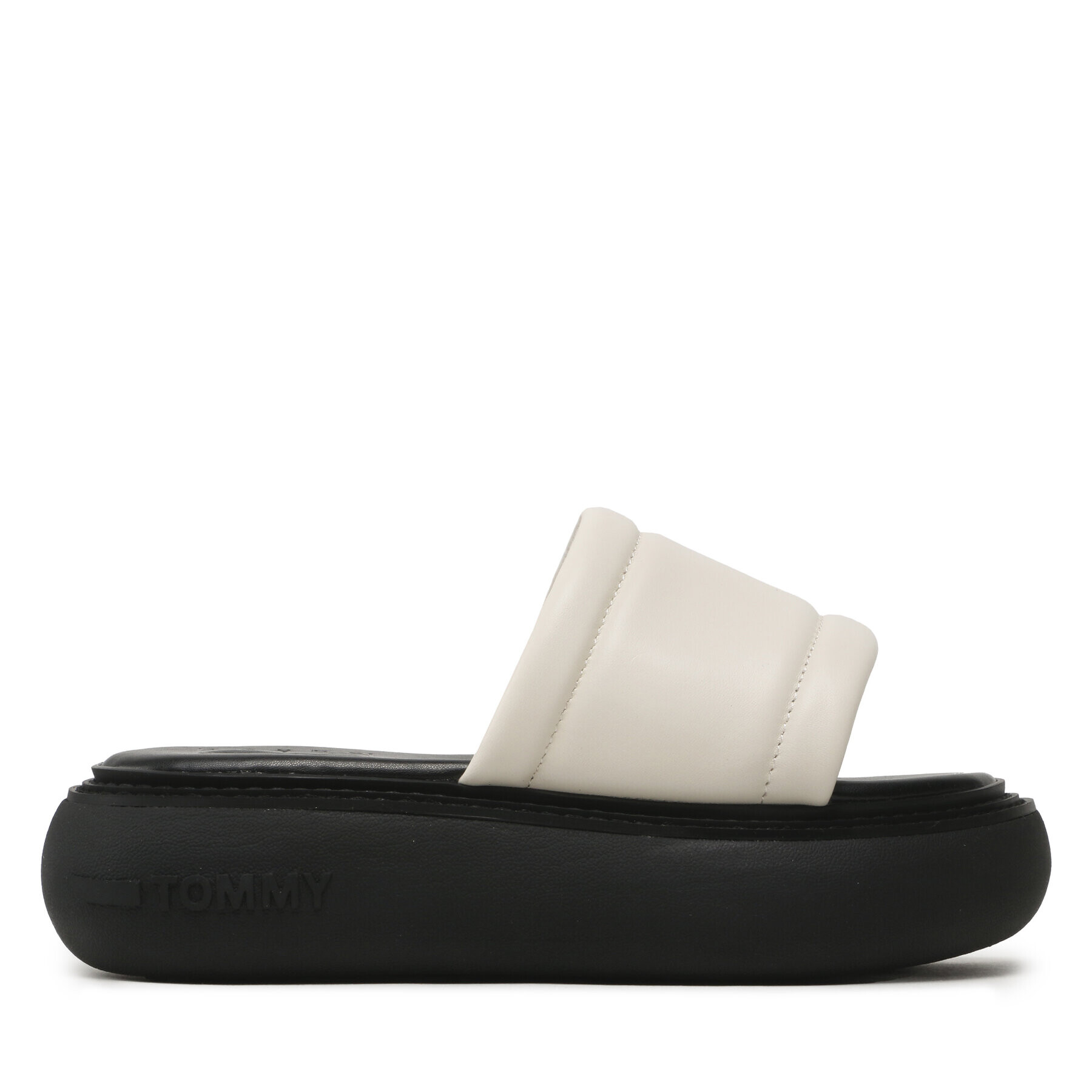 Tommy Jeans Șlapi Volume Sandal EN0EN02076 Écru - Pled.ro