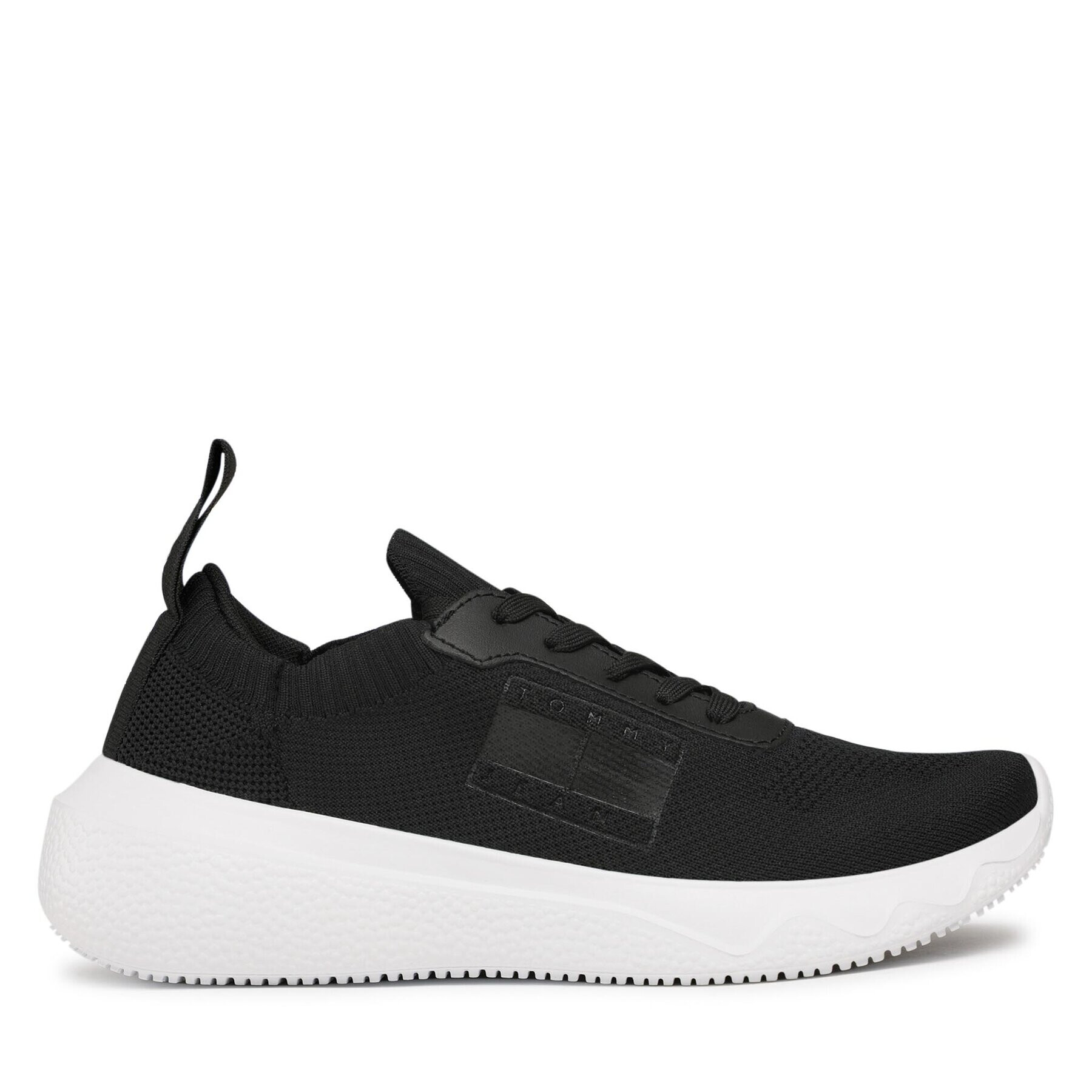 Tommy Jeans Sneakers Flexi Cpontrast Brand EN0EN02139 Negru - Pled.ro