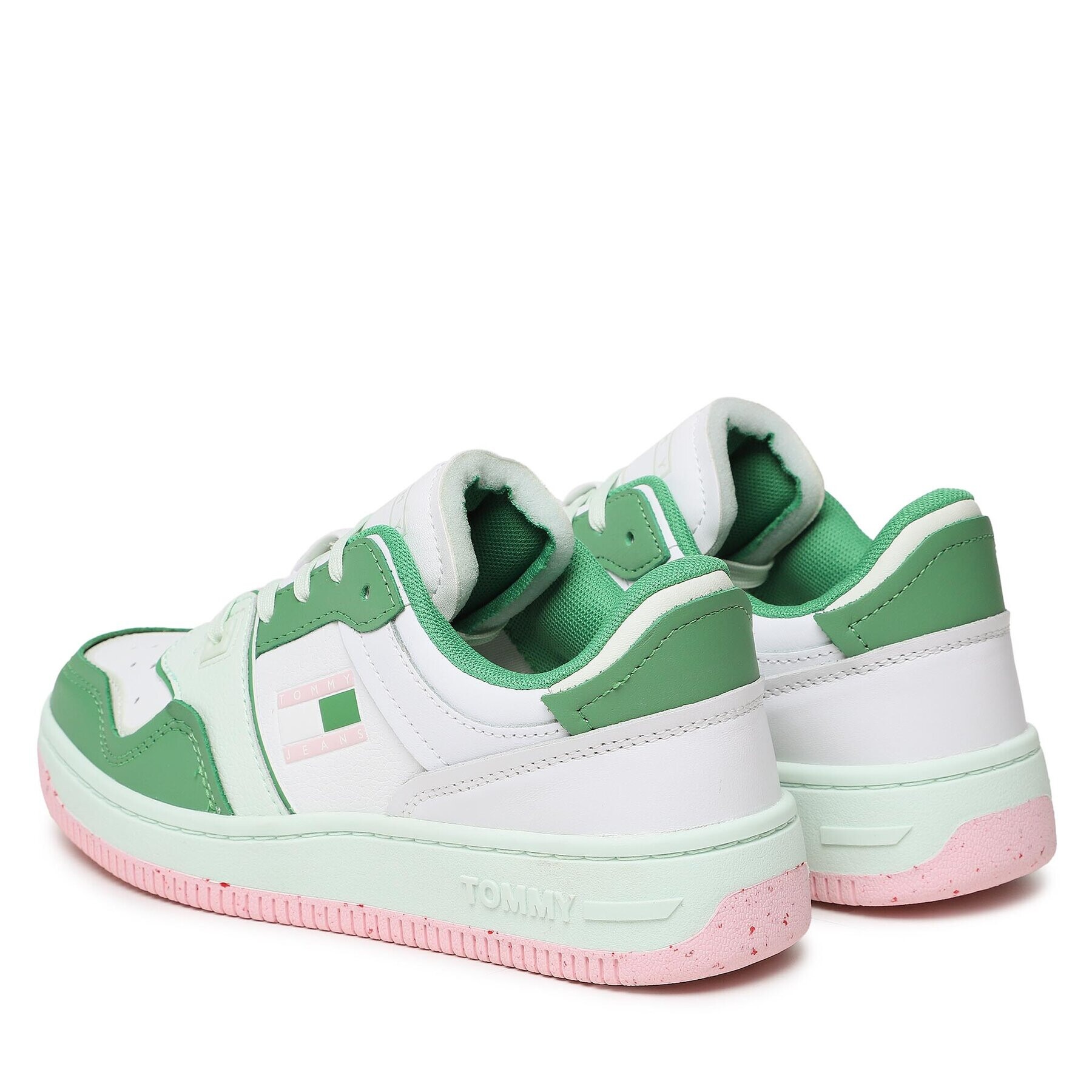 Tommy Jeans Sneakers Retro Baskt Lv Susta EN0EN02128 Verde - Pled.ro