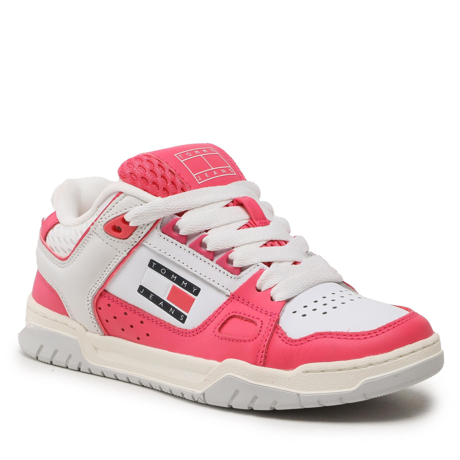 Tommy Jeans Sneakers Skate Sneaker EN0EN02129 Roz - Pled.ro