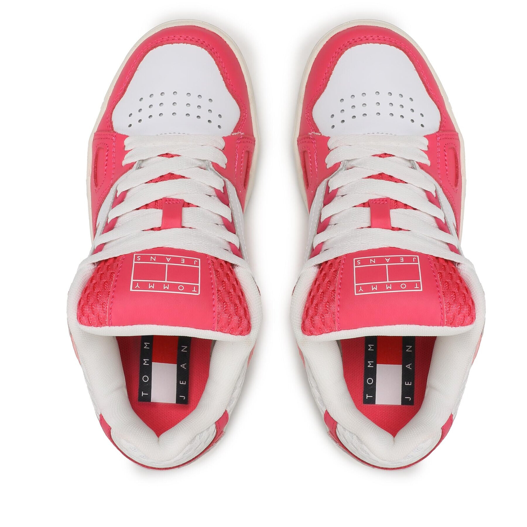 Tommy Jeans Sneakers Skate Sneaker EN0EN02129 Roz - Pled.ro