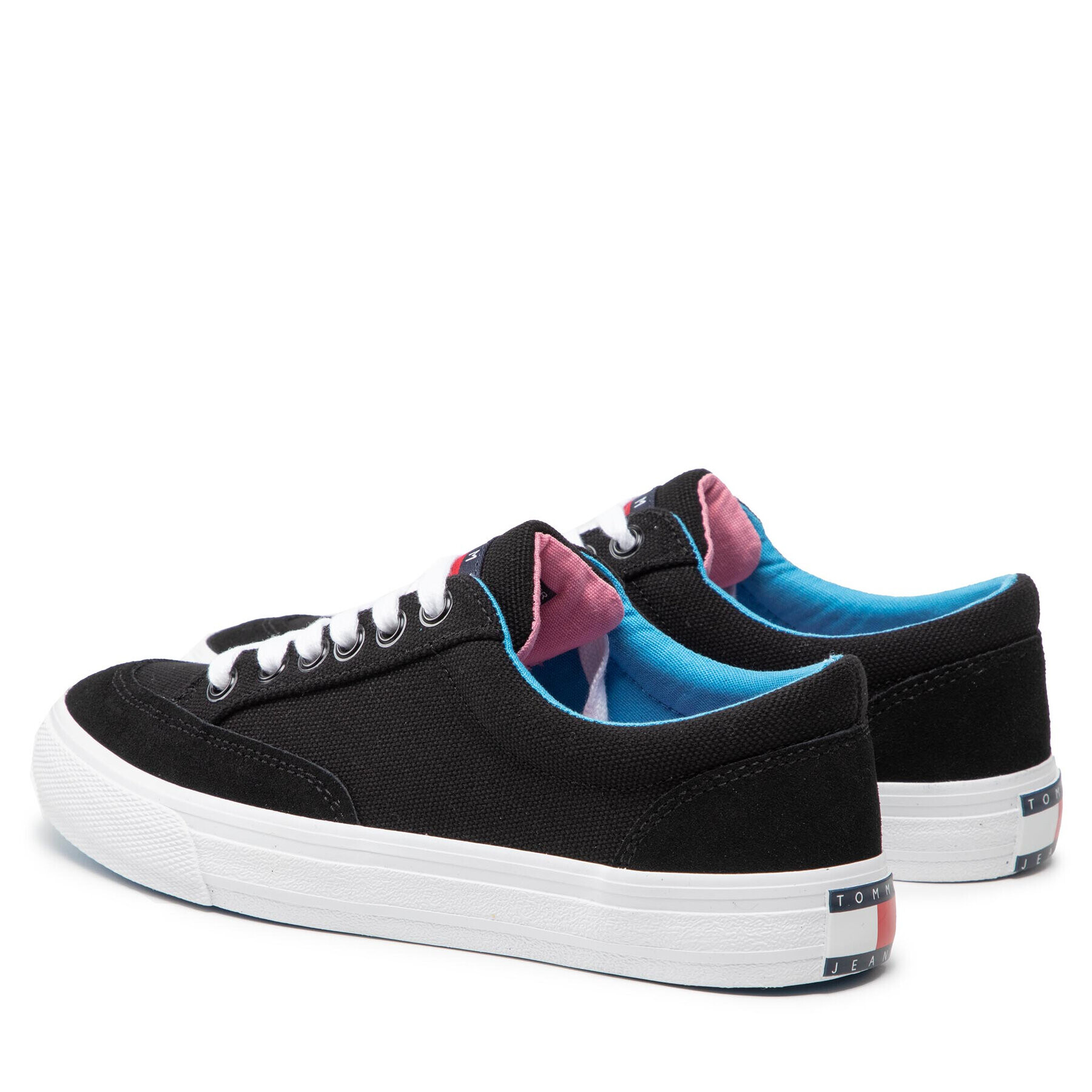 Tommy Jeans Sneakers Skater Low Wmn EN0EN01783 Negru - Pled.ro