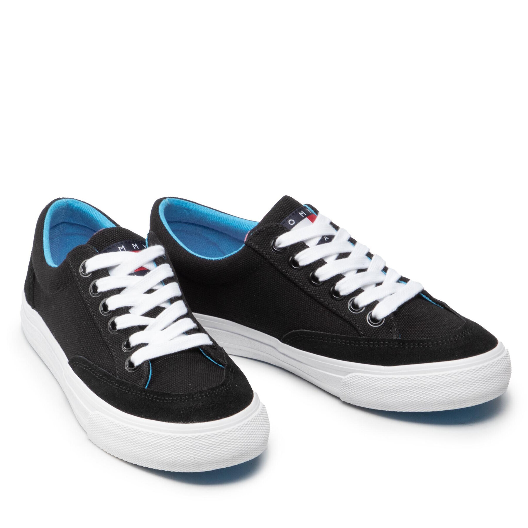 Tommy Jeans Sneakers Skater Low Wmn EN0EN01783 Negru - Pled.ro