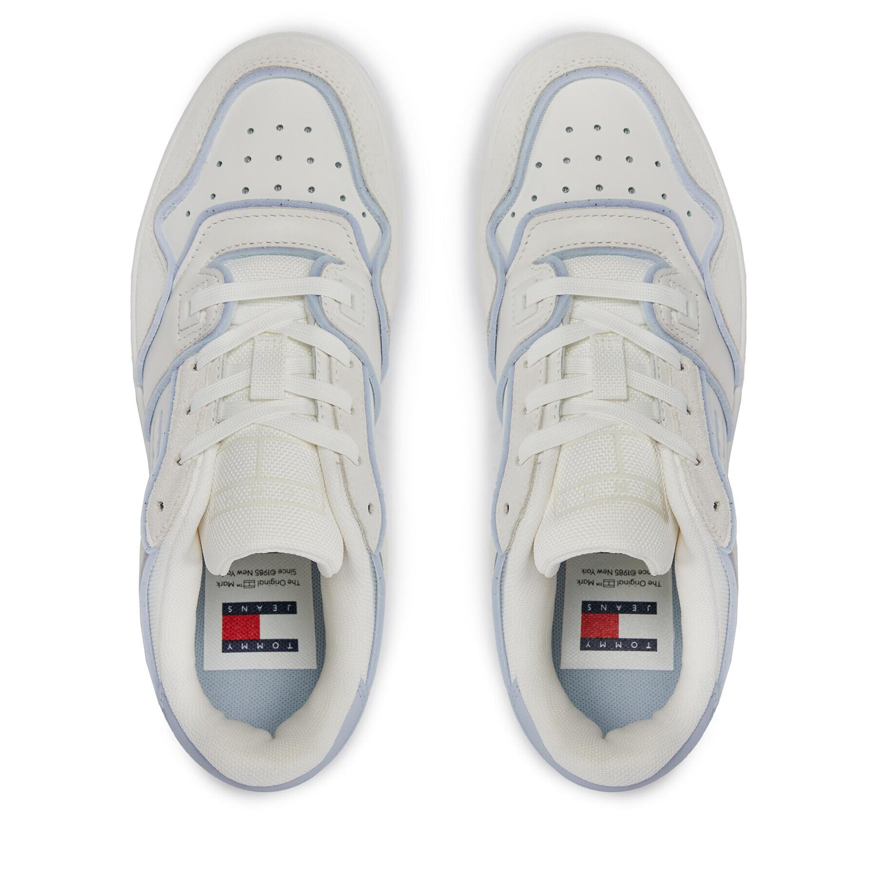 Tommy Jeans Sneakers Tjw Retro Basket Foam Edge EN0EN02420 Écru - Pled.ro