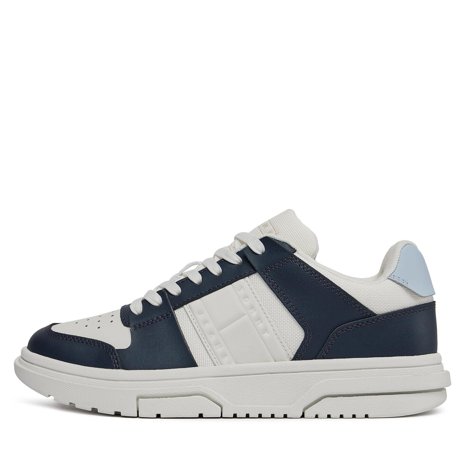 Tommy Jeans Sneakers Tjw Skate Sneaker Mat Mix EN0EN02501 Bleumarin - Pled.ro