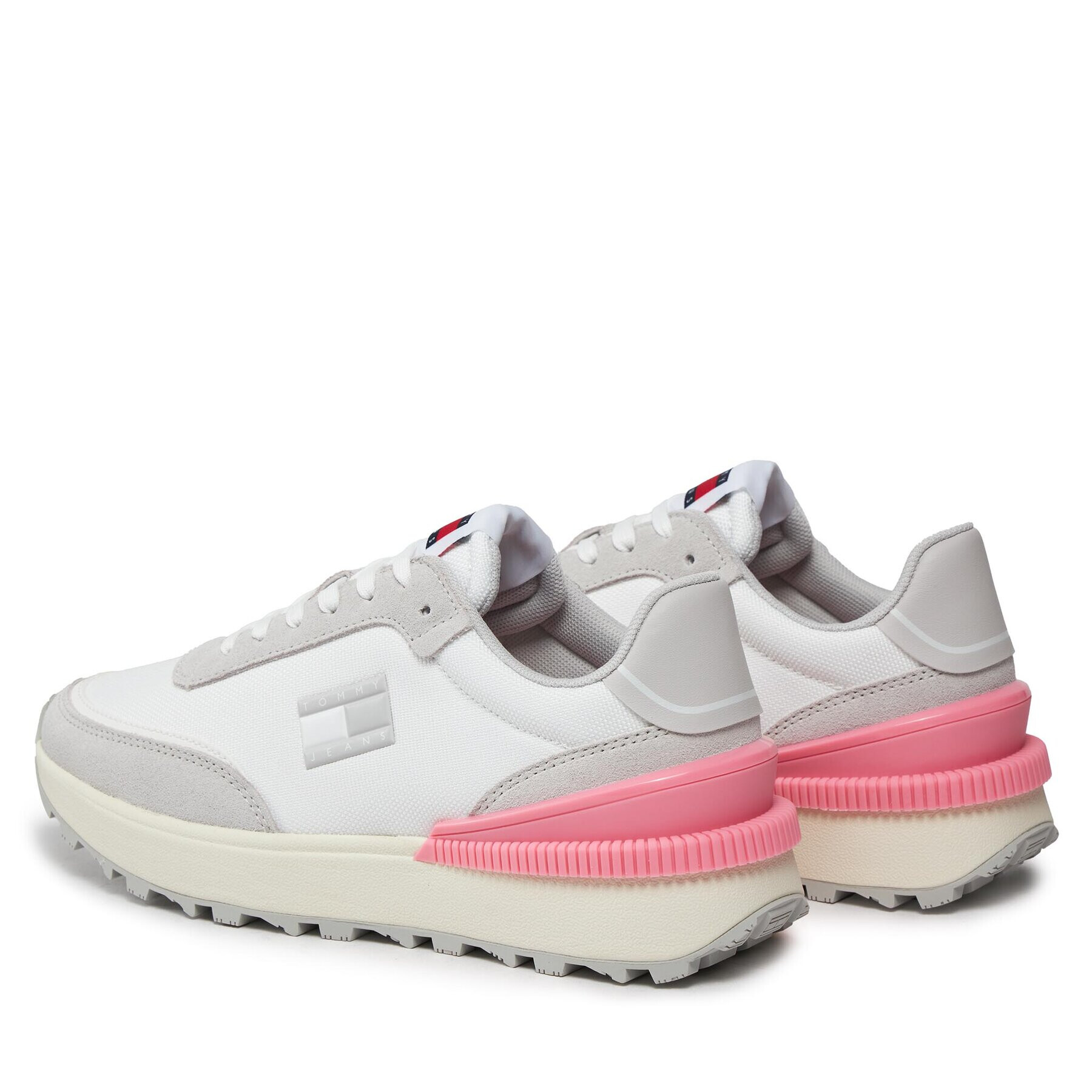 Tommy Jeans Sneakers Tjw Tech Runner Ess EN0EN02511 Alb - Pled.ro