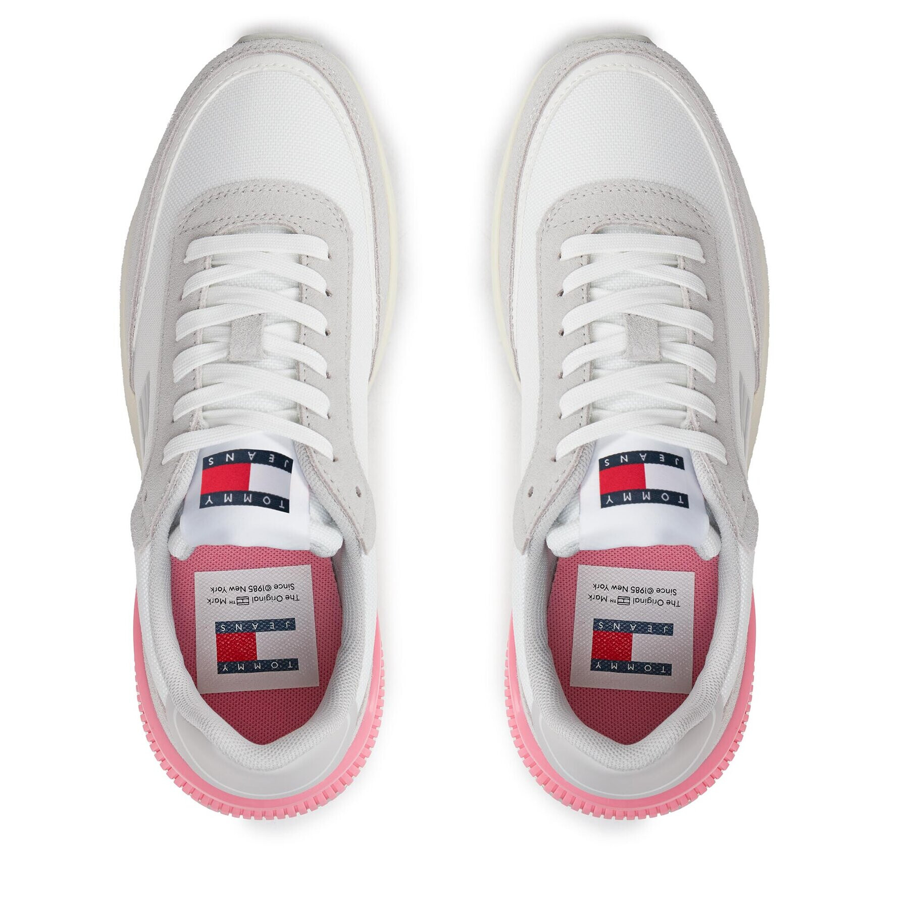 Tommy Jeans Sneakers Tjw Tech Runner Ess EN0EN02511 Alb - Pled.ro