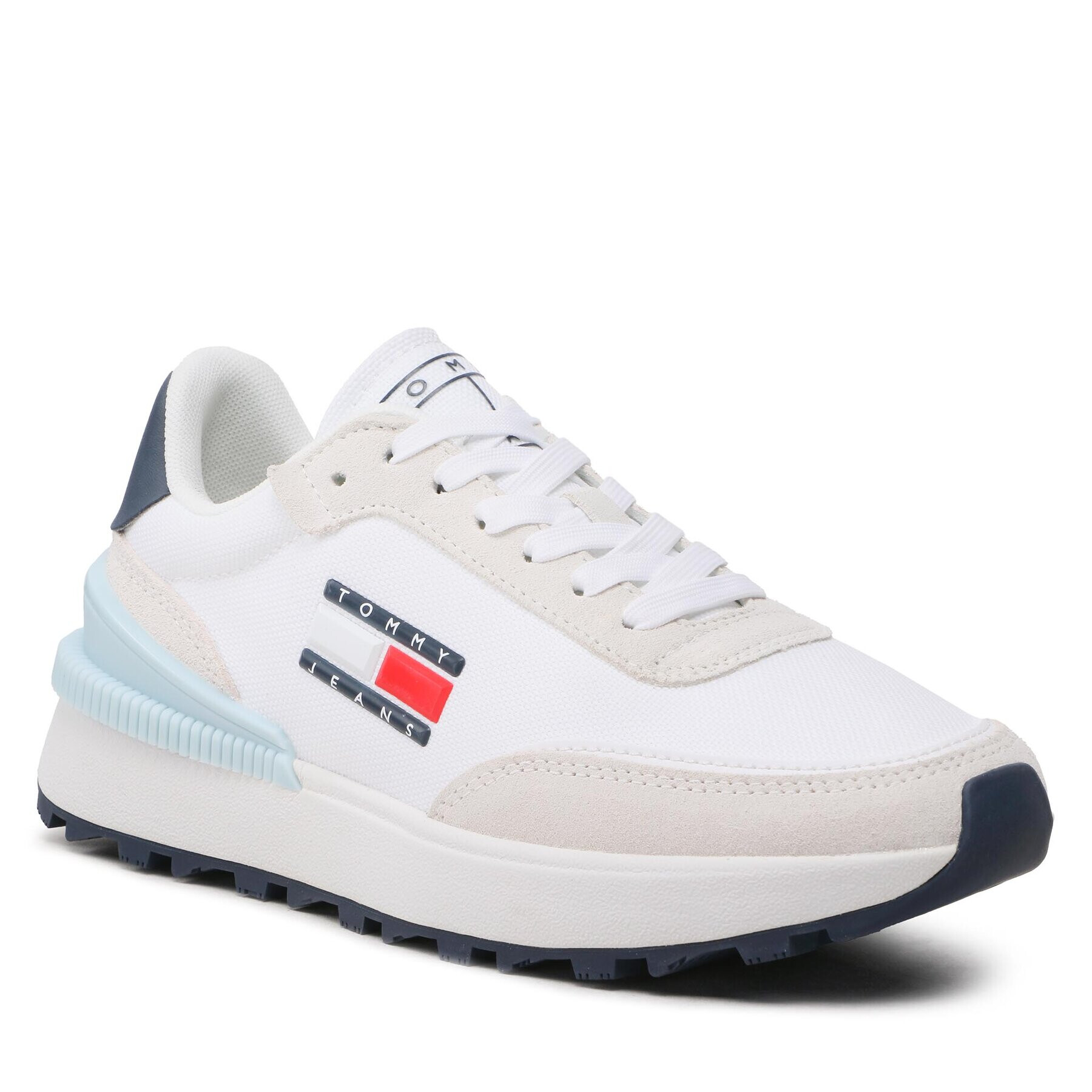 Tommy Jeans Sneakers Wmn Tech Runner EN0EN02028 Alb - Pled.ro