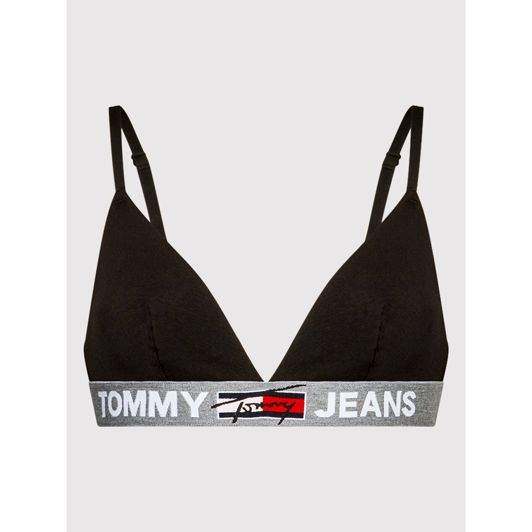 Tommy Jeans Sutien Bralette UW0UW02721 Negru - Pled.ro