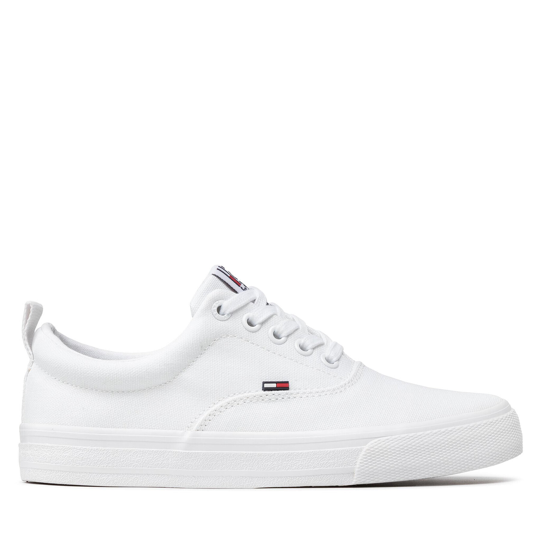 Tommy Jeans Teniși Classic Sneaker EN0EN00986 Alb - Pled.ro