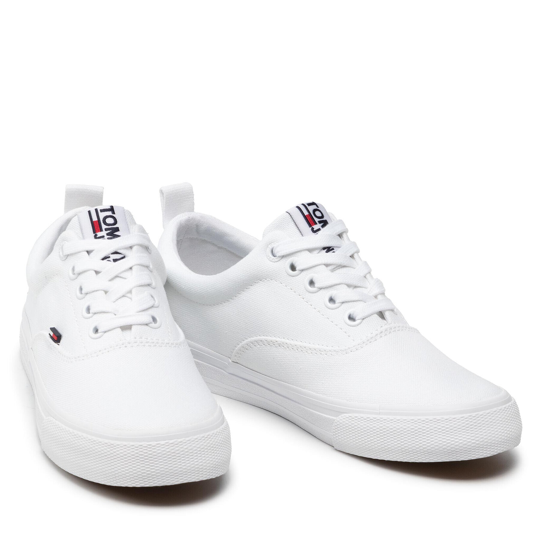 Tommy Jeans Teniși Classic Sneaker EN0EN00986 Alb - Pled.ro