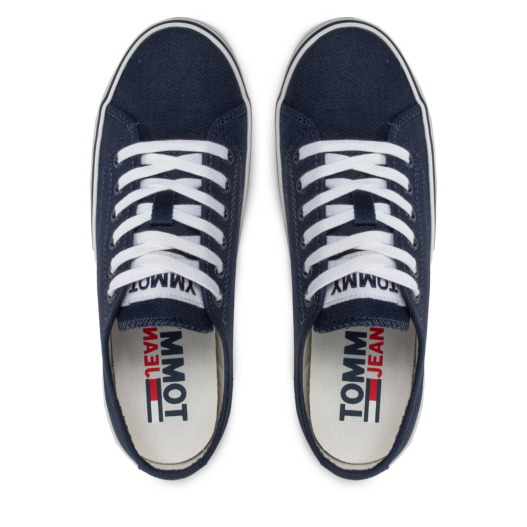 Tommy Jeans Teniși Essential Low EN0EN01796 Bleumarin - Pled.ro