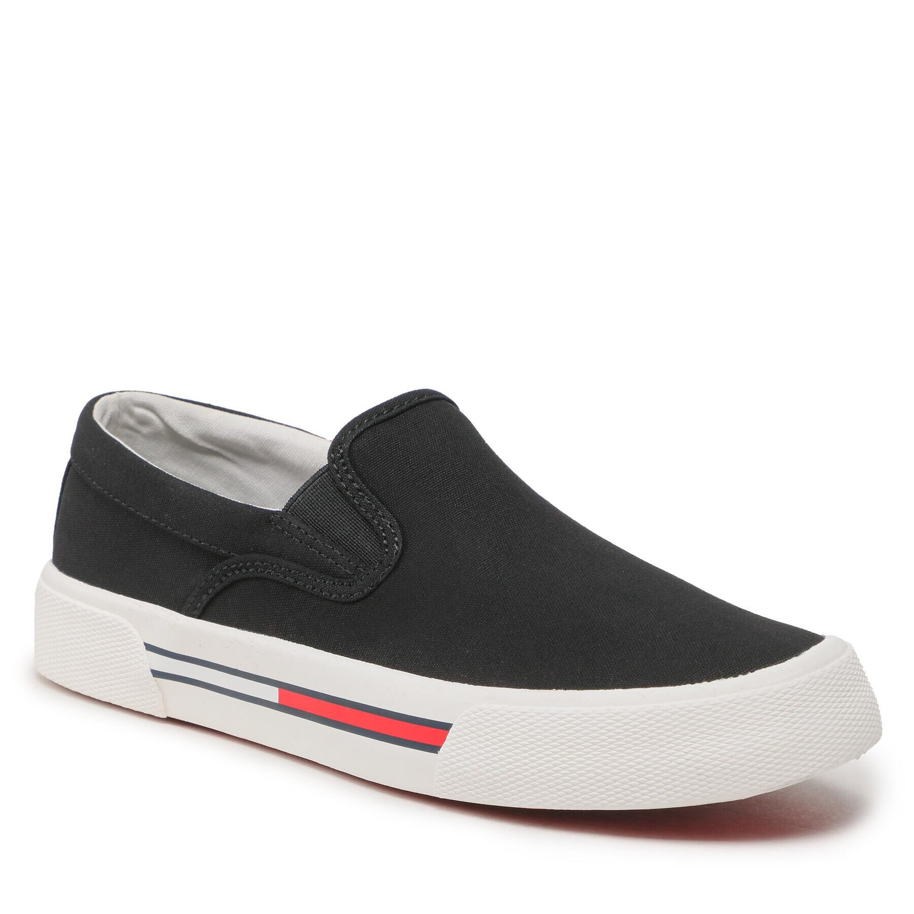 Tommy Jeans Teniși Slip On EN0EN02088 Negru - Pled.ro