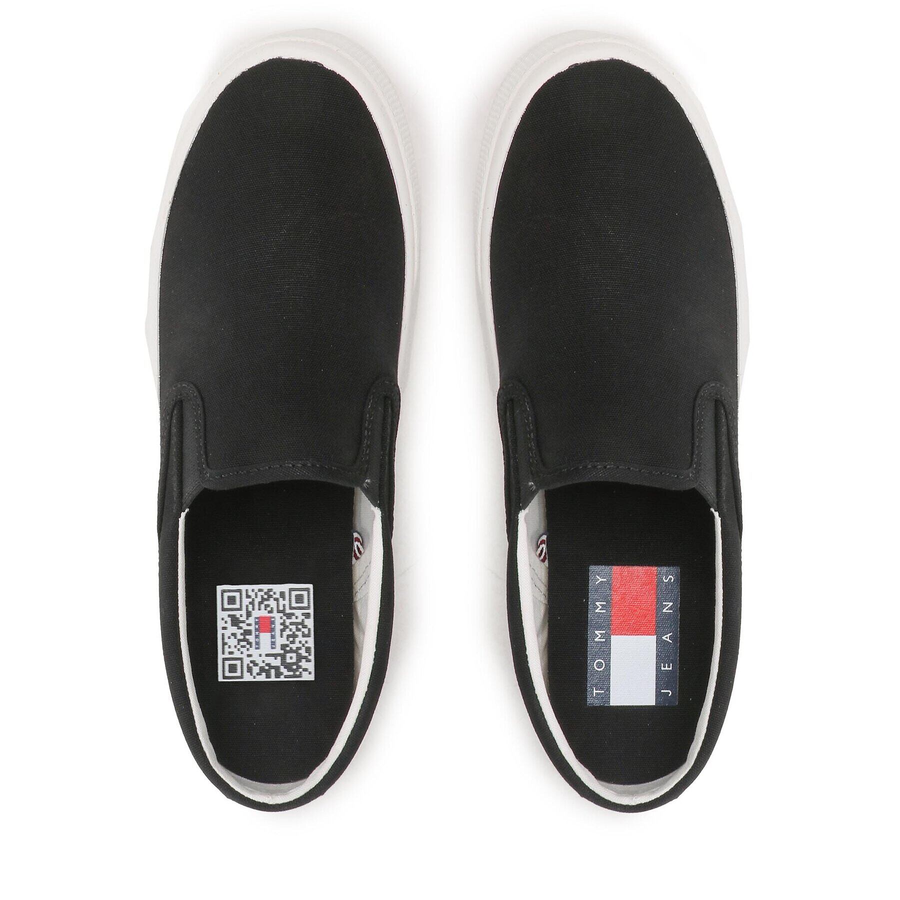 Tommy Jeans Teniși Slip On EN0EN02088 Negru - Pled.ro