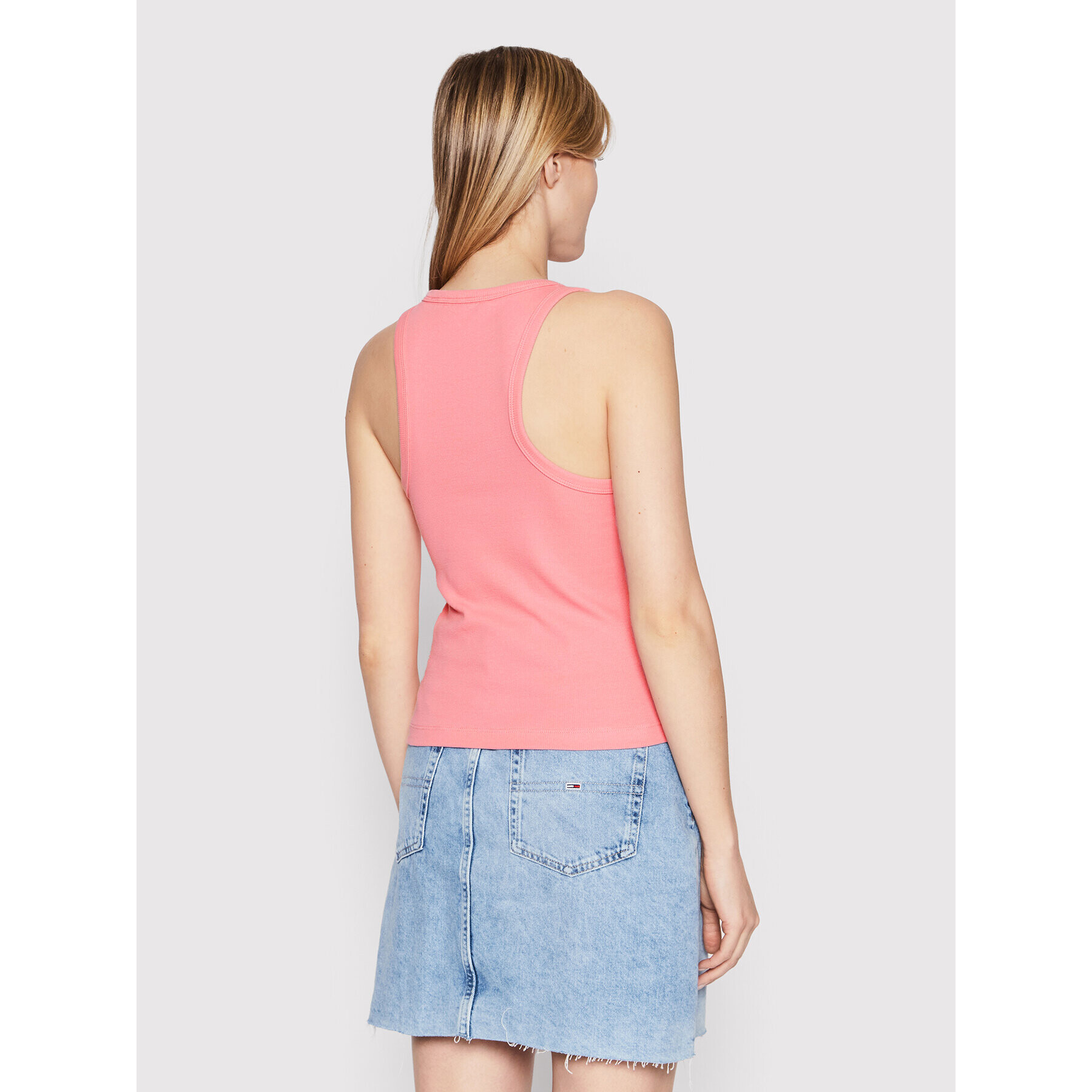 Tommy Jeans Top Feminne DW0DW12548 Roz Slim Fit - Pled.ro