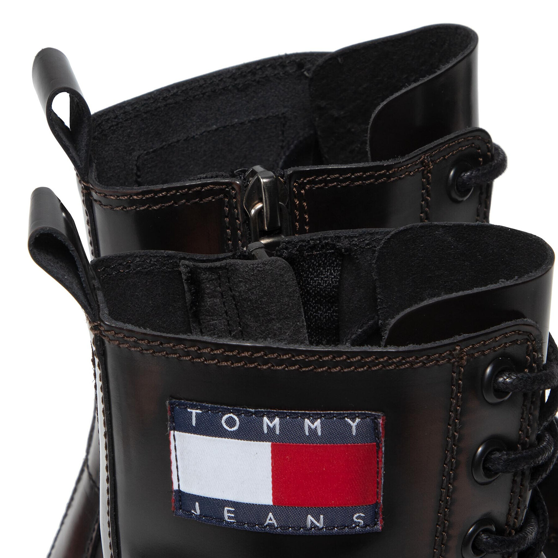 Tommy Jeans Trappers Urban Lace Up Boot EN0EN01546 Maro - Pled.ro