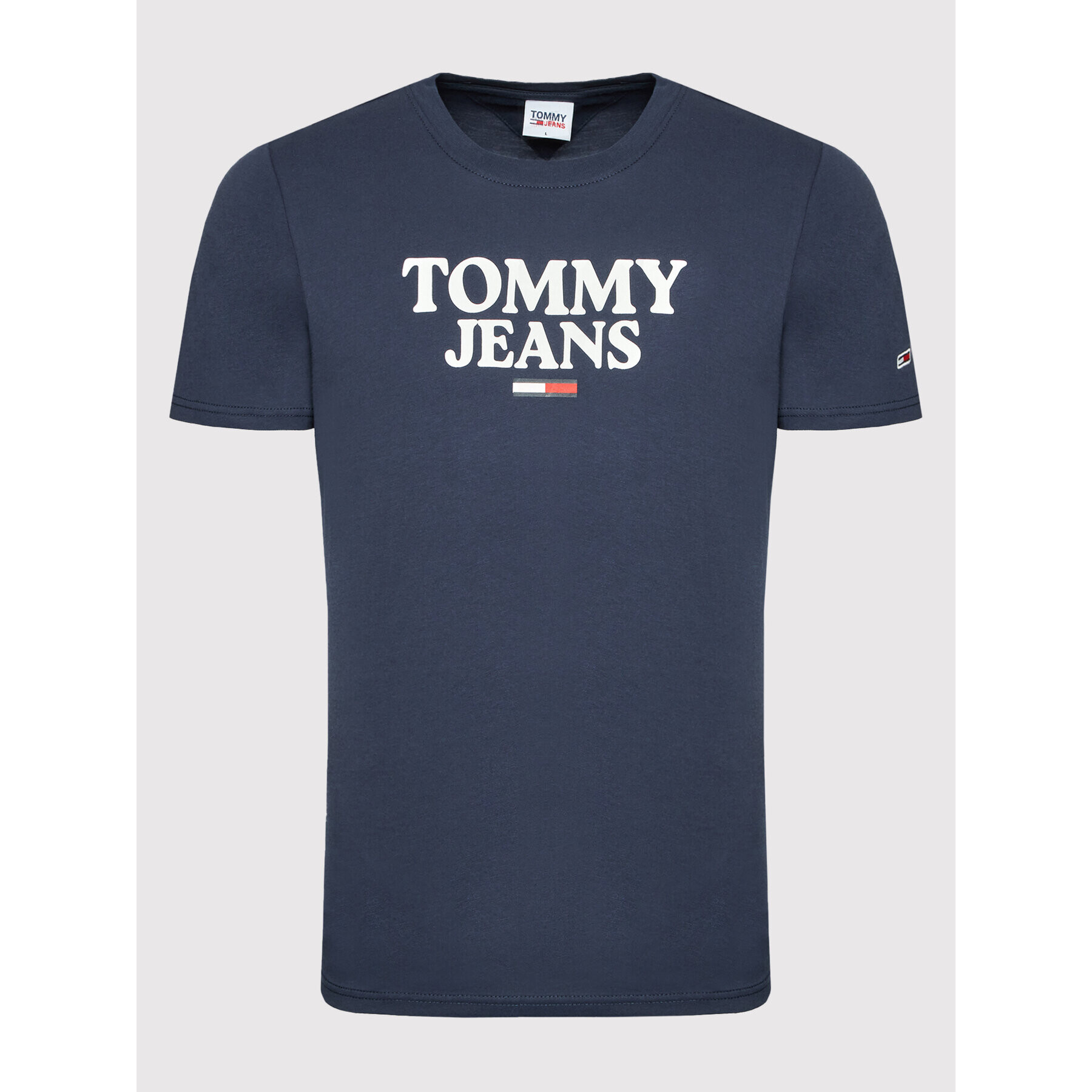 Tommy Jeans Tricou Entry Graphic DM0DM12853 Bleumarin Regular Fit - Pled.ro