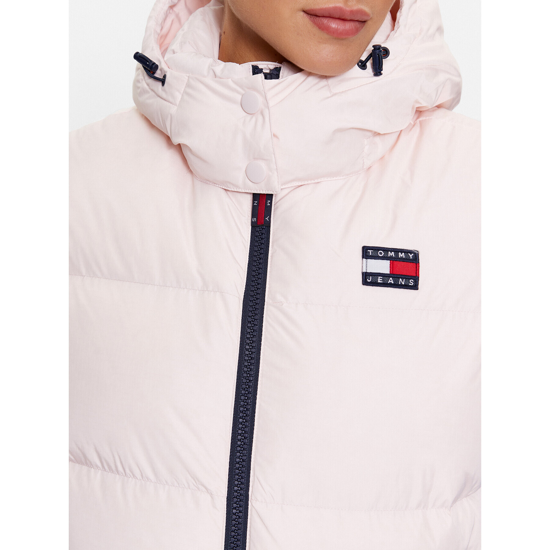 Tommy Jeans Vestă Alaska DW0DW14290 Roz Regular Fit - Pled.ro