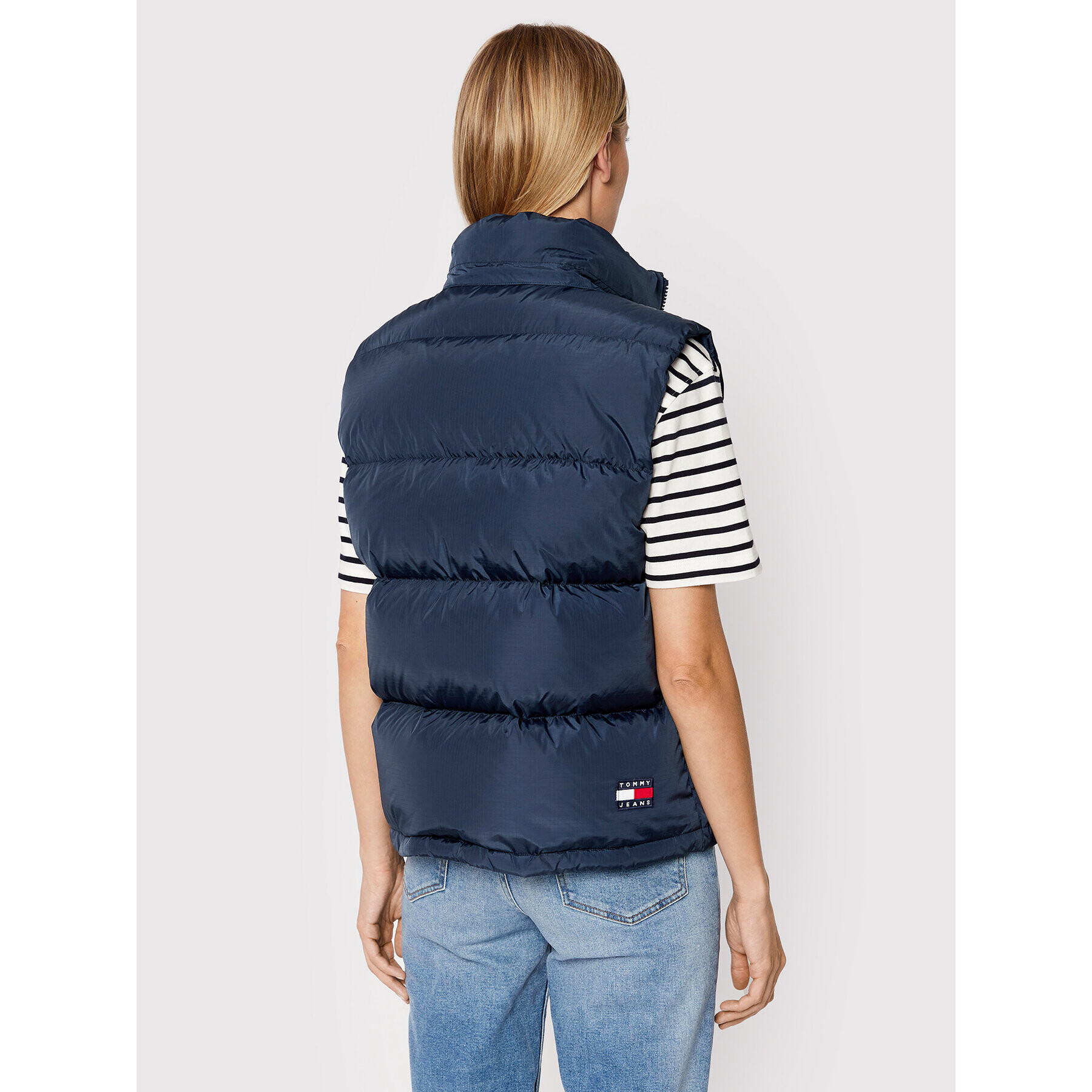 Tommy Jeans Vestă Tjw Alaska DW0DW14290 Bleumarin Regular Fit - Pled.ro