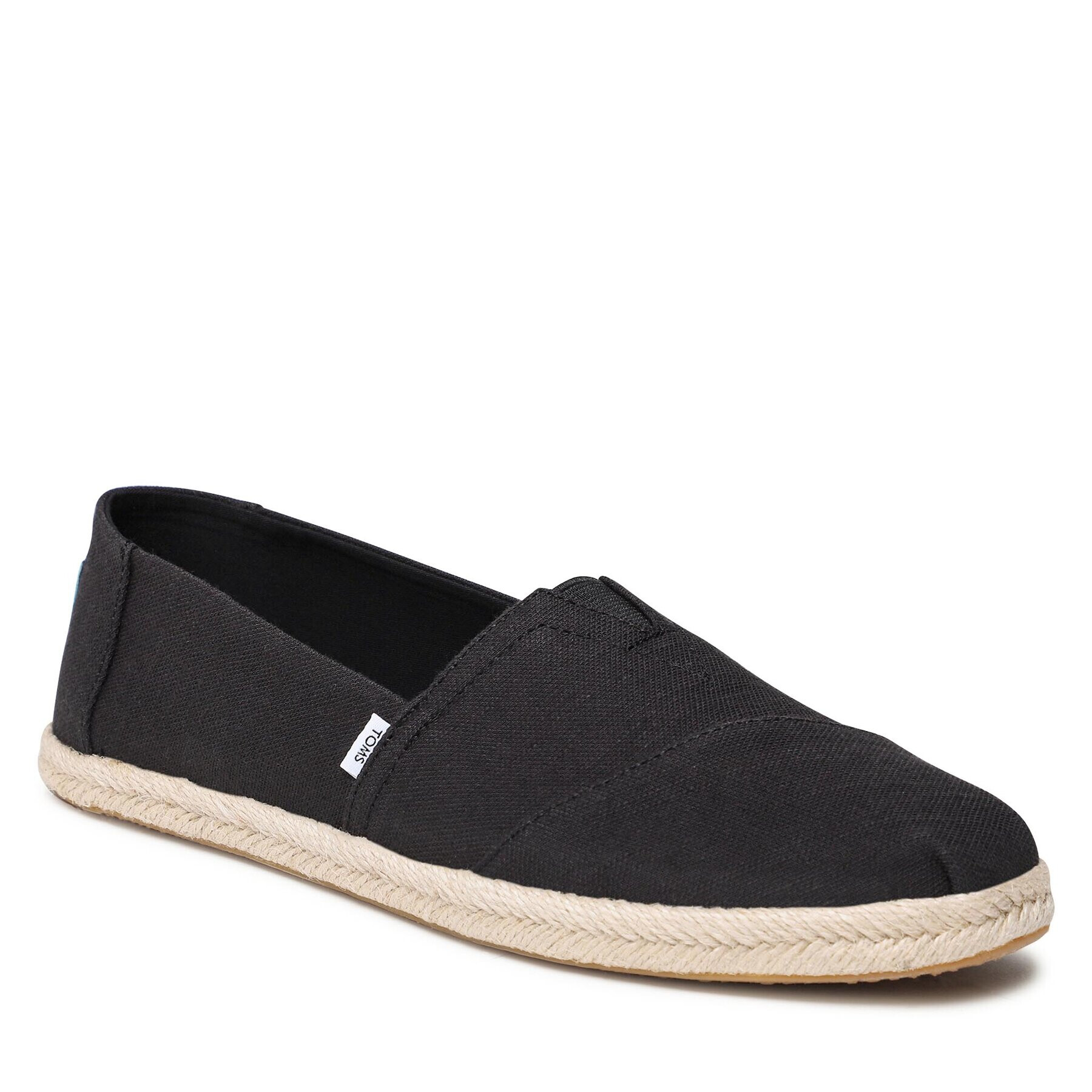 Toms Espadrile Alpargata Rope 10019670 Negru - Pled.ro