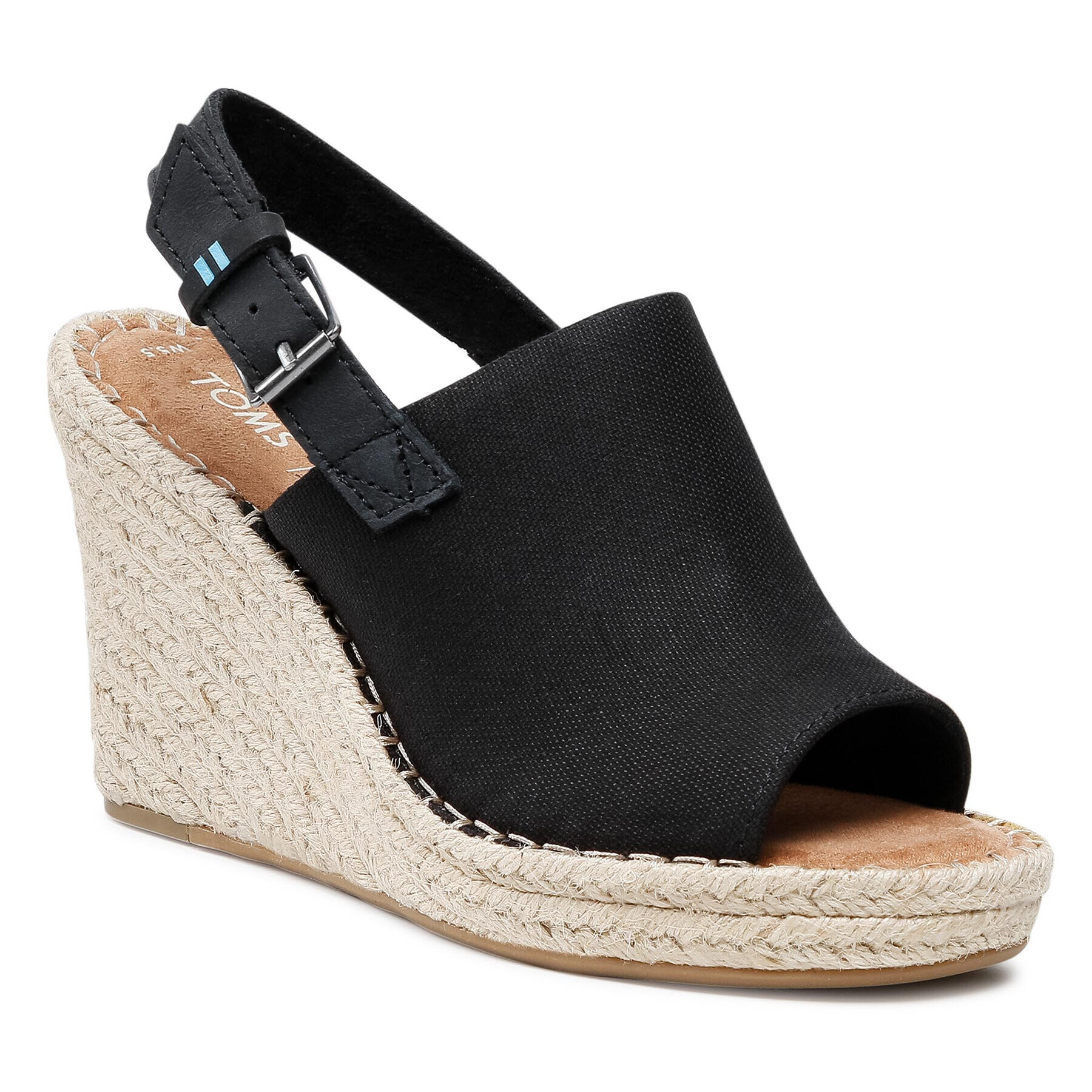 Toms Espadrile Monica 10013451 Negru - Pled.ro