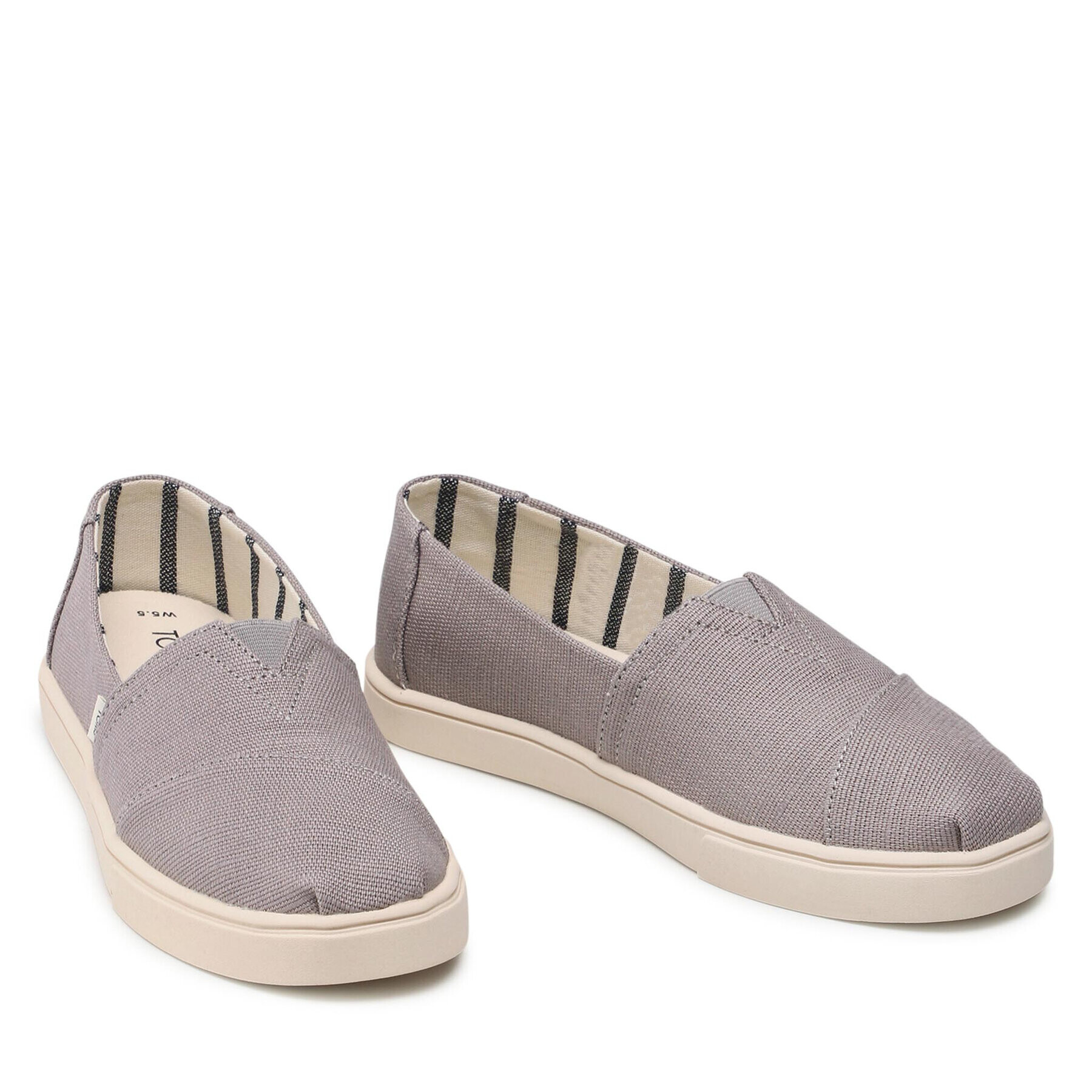 Toms Pantofi Alpargata 10013515 Gri - Pled.ro