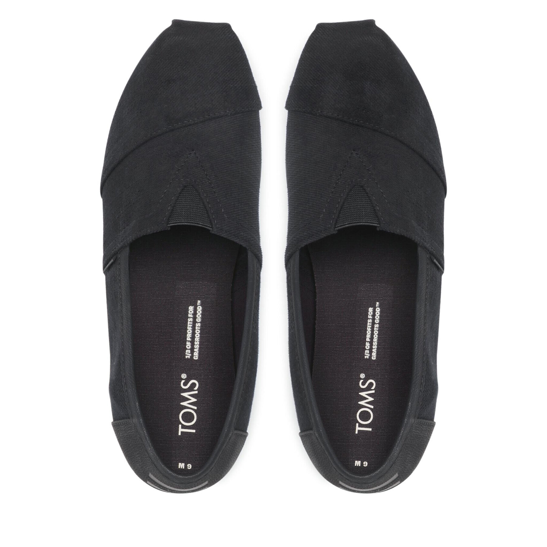 Toms Pantofi Alpargata 10017668 Negru - Pled.ro