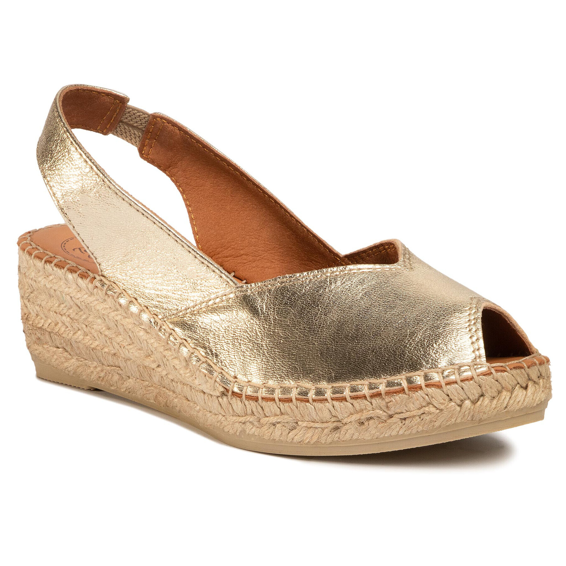 Toni Pons Espadrile Bernia-P Auriu - Pled.ro