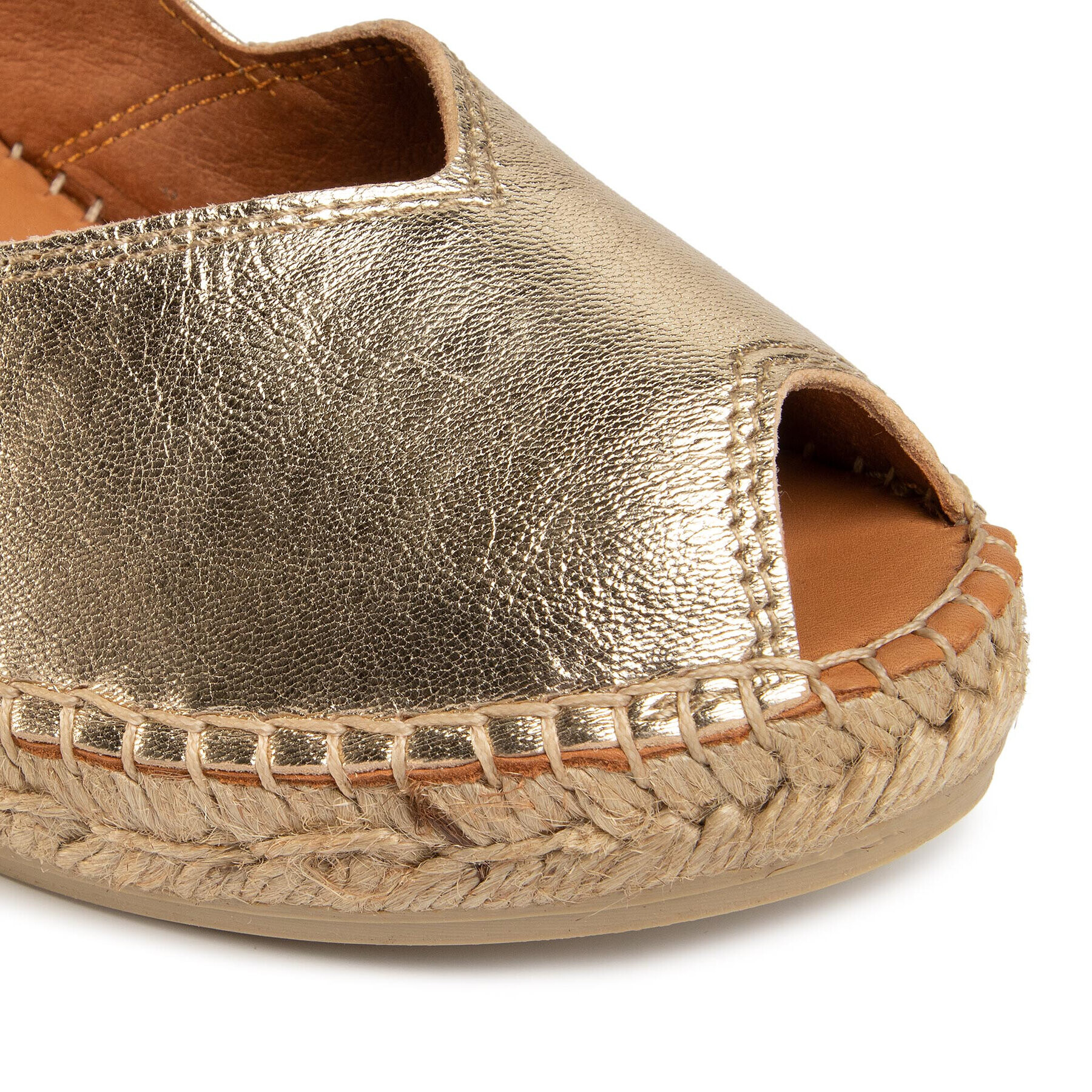 Toni Pons Espadrile Bernia-P Auriu - Pled.ro