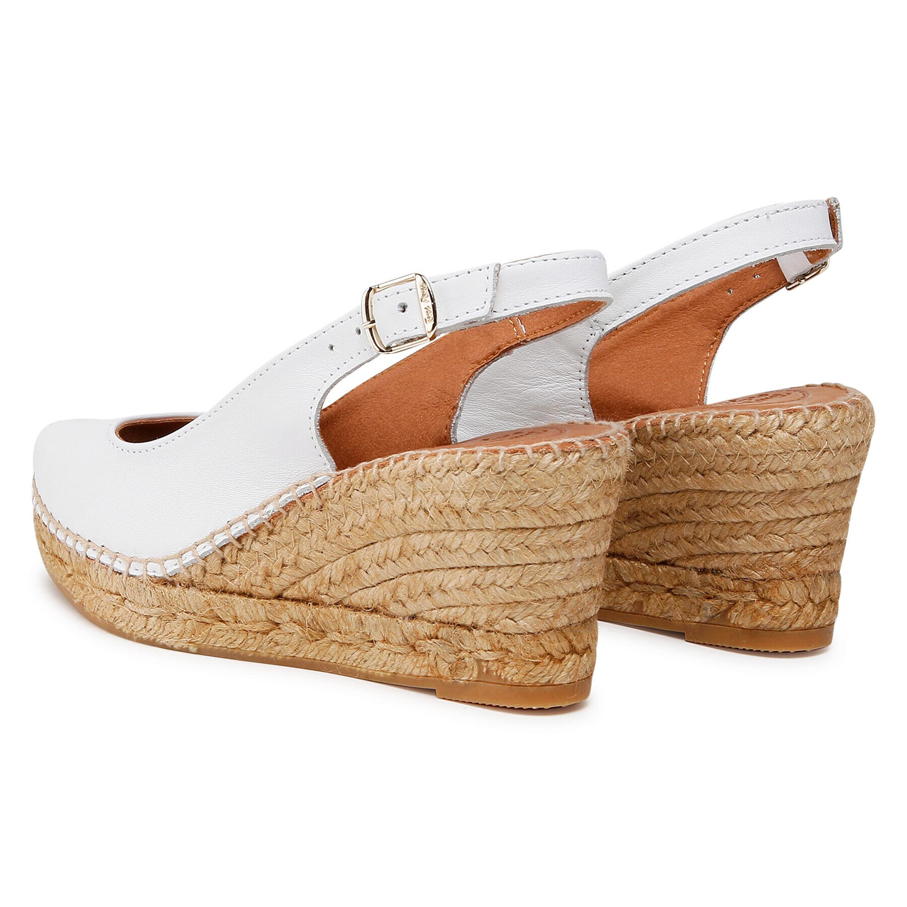 Toni Pons Espadrile Croacia Alb - Pled.ro