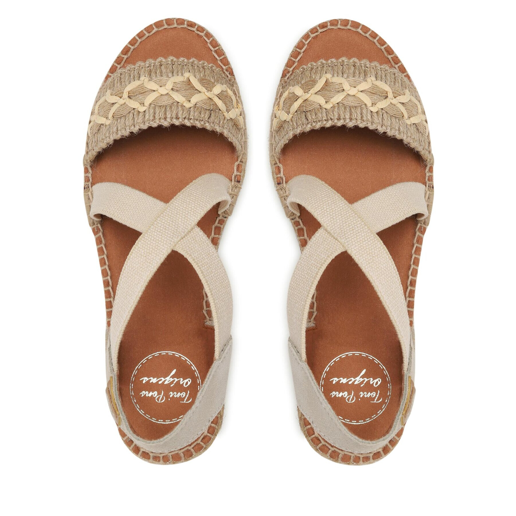 Toni Pons Espadrile Eider Bej - Pled.ro