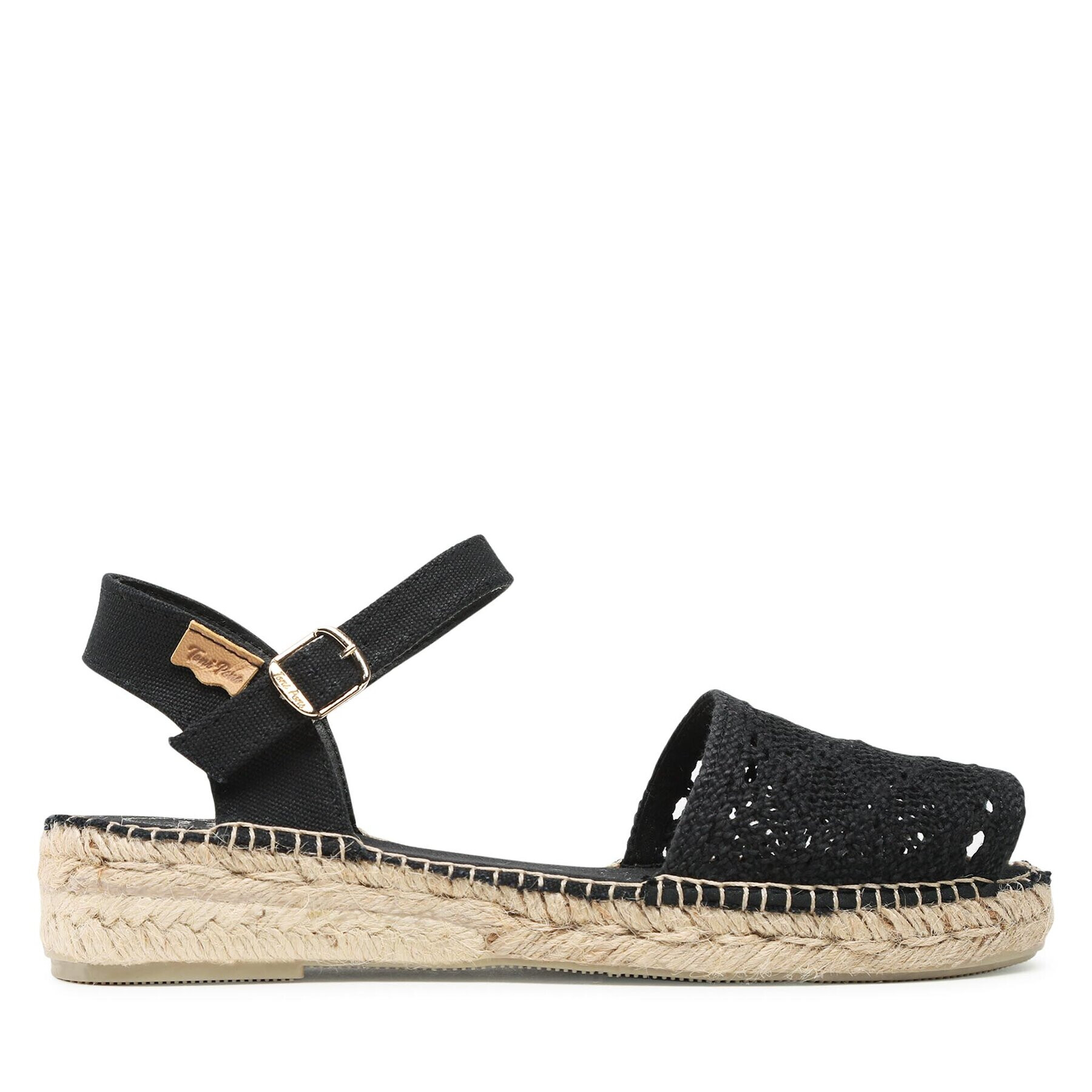 Toni Pons Espadrile Eulalia Negru - Pled.ro