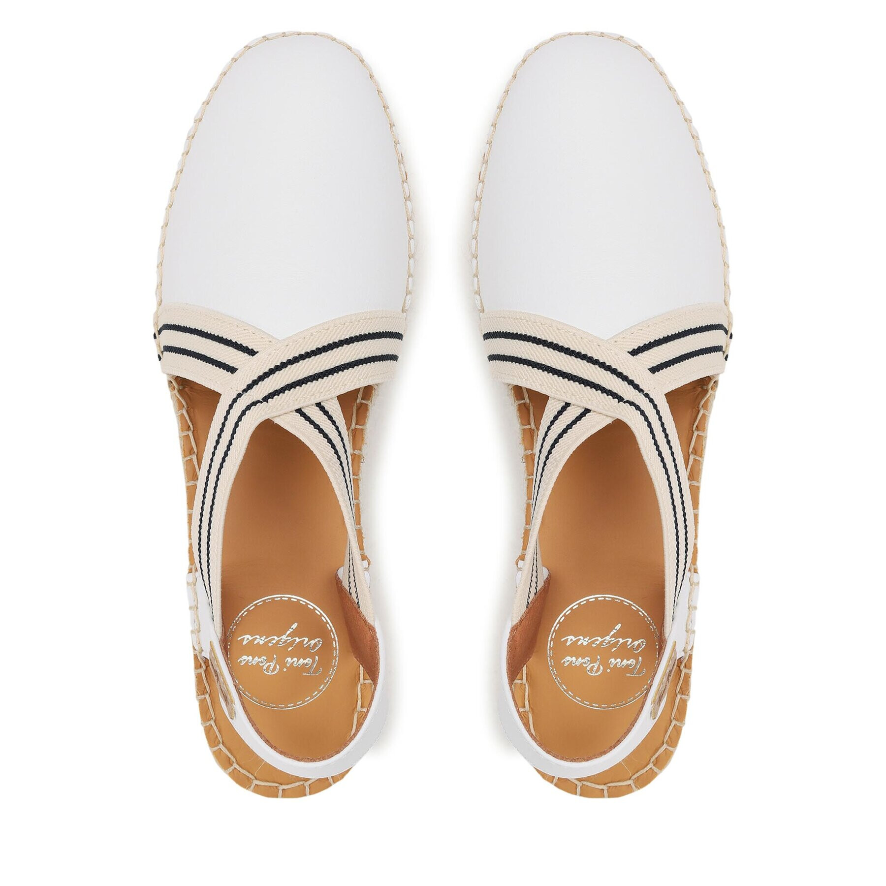 Toni Pons Espadrile Vera-Sw Alb - Pled.ro