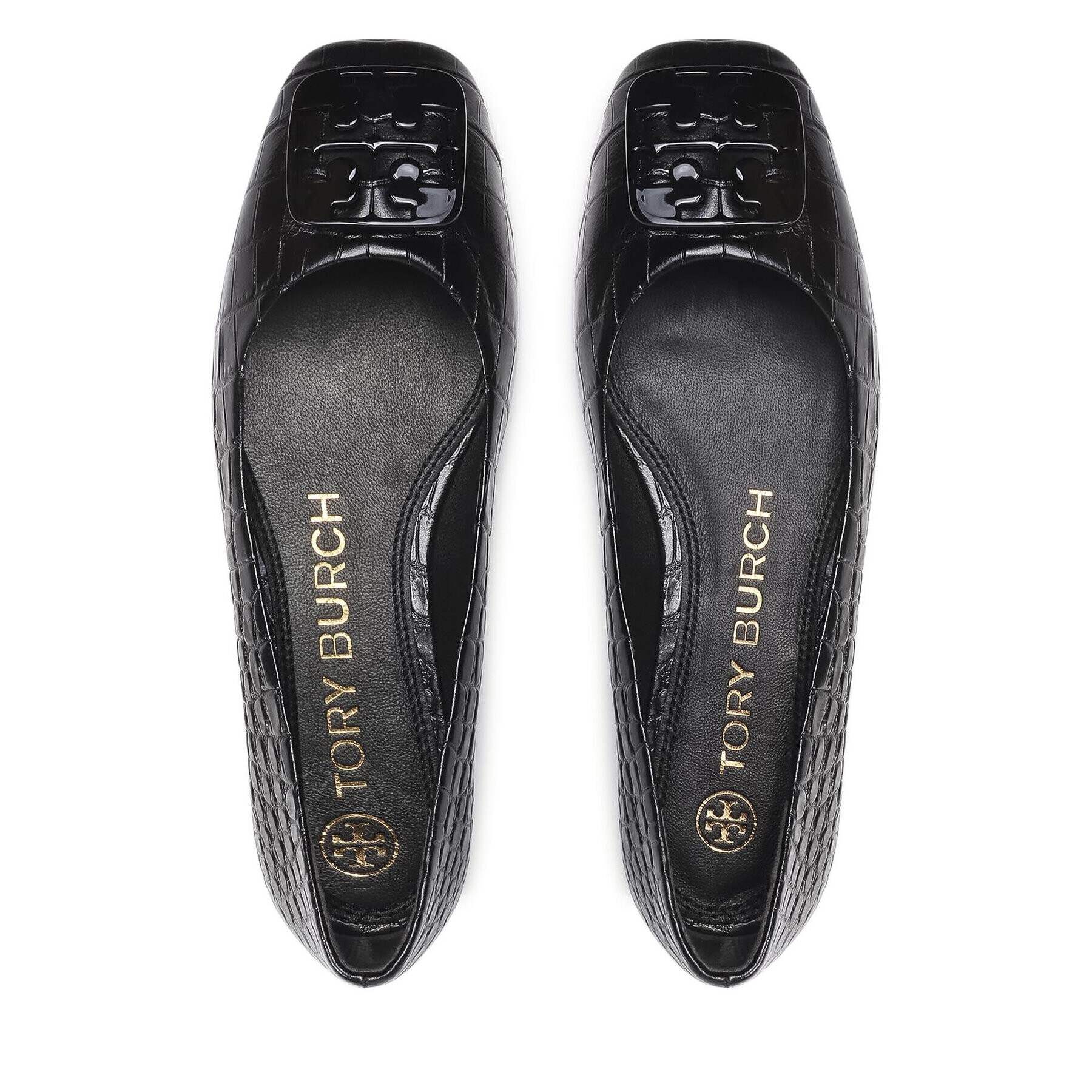 Tory Burch Balerini Georgia Ballet 83974 Negru - Pled.ro