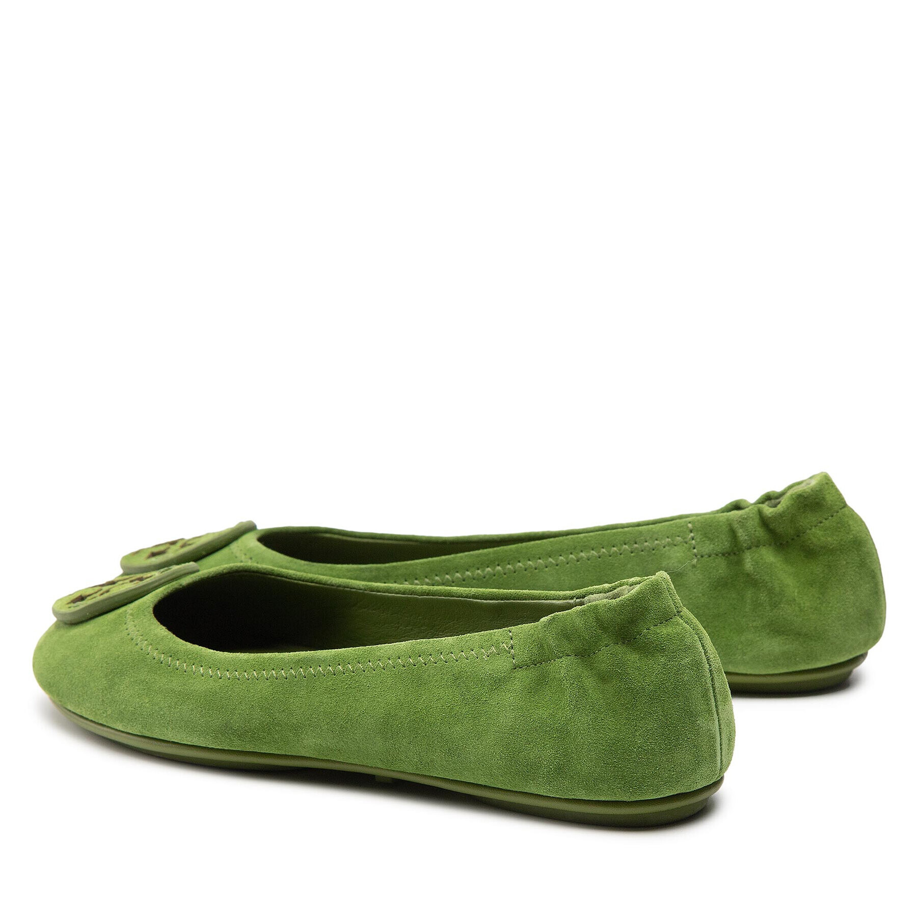 Tory Burch Balerini Mini Travel Ballet 137124 Verde - Pled.ro