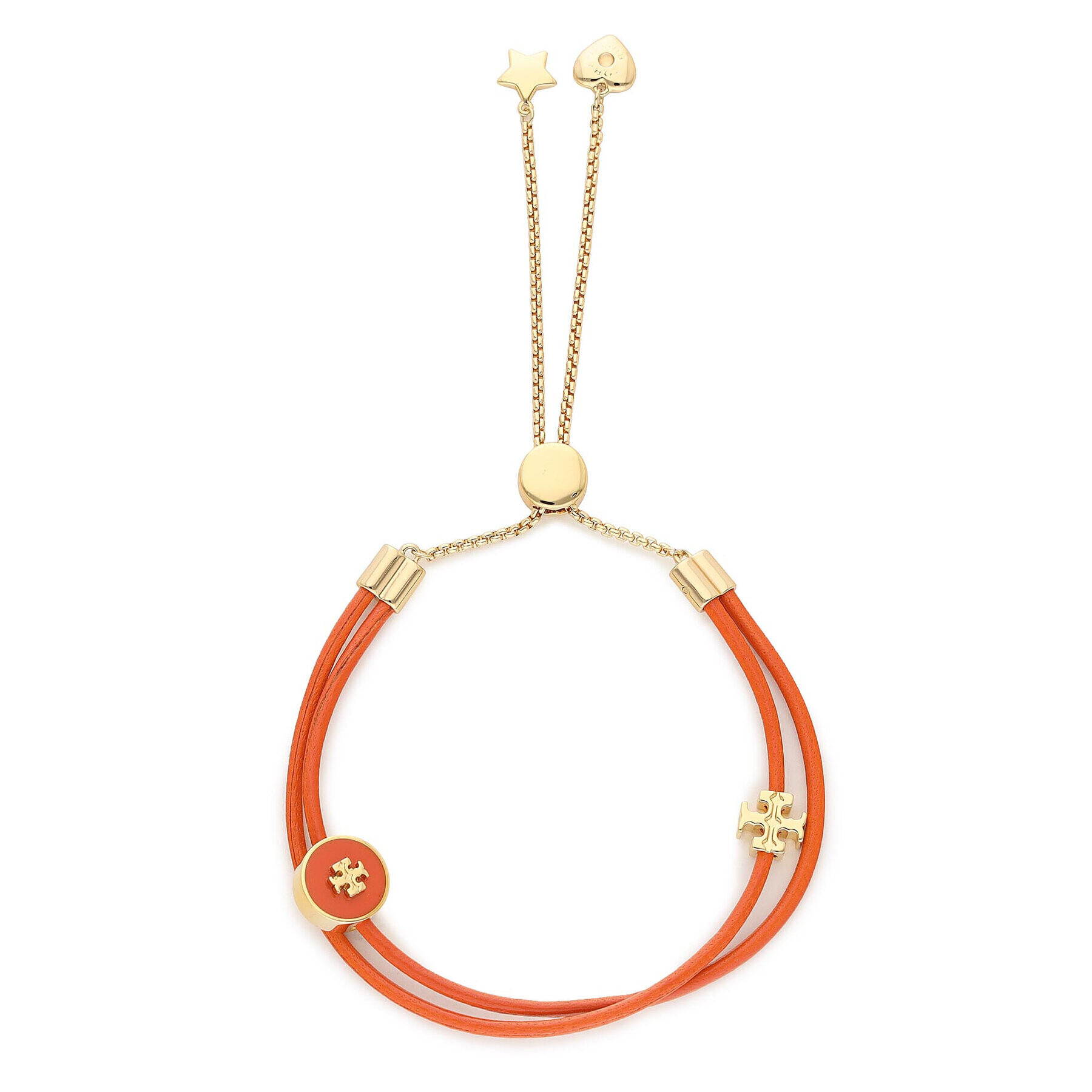 Tory Burch Brățară Kira Enamel Slider Bracelet 86248 Portocaliu - Pled.ro