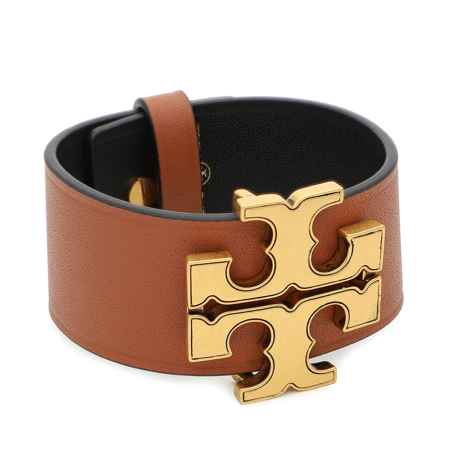 Tory Burch Brățară Eleanor Leather Bracelet 143767 Maro - Pled.ro