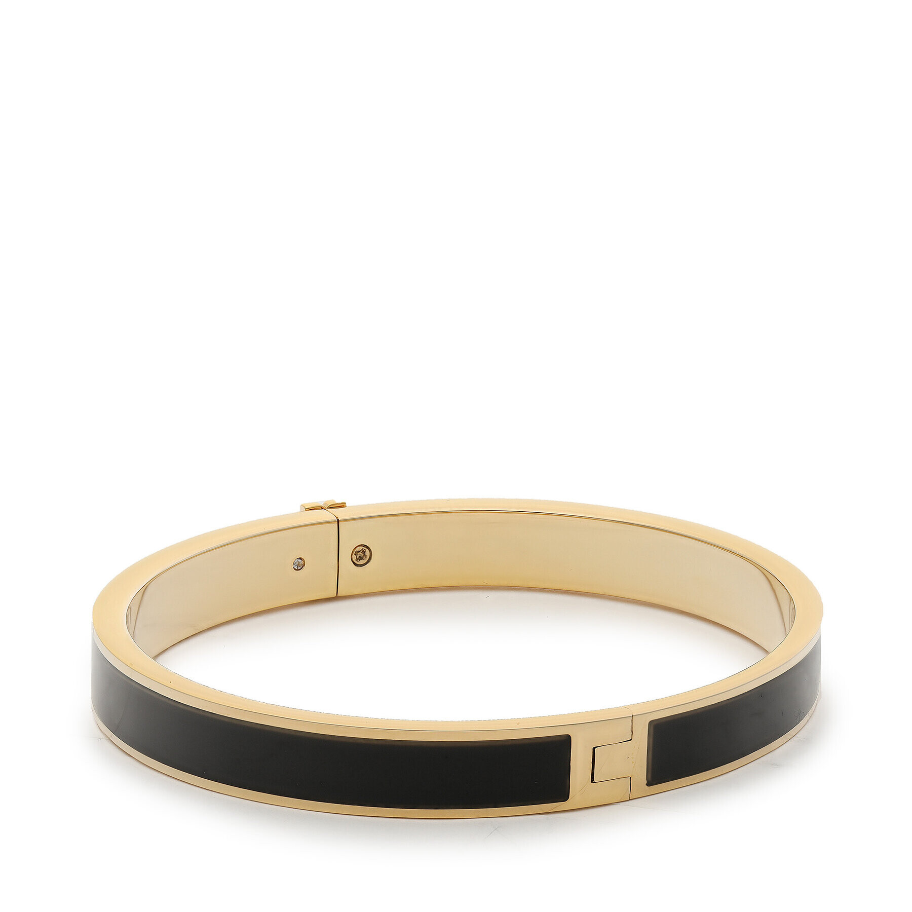 Tory Burch Brățară Kira Enamel 7mm Bracelet 90550 Negru - Pled.ro