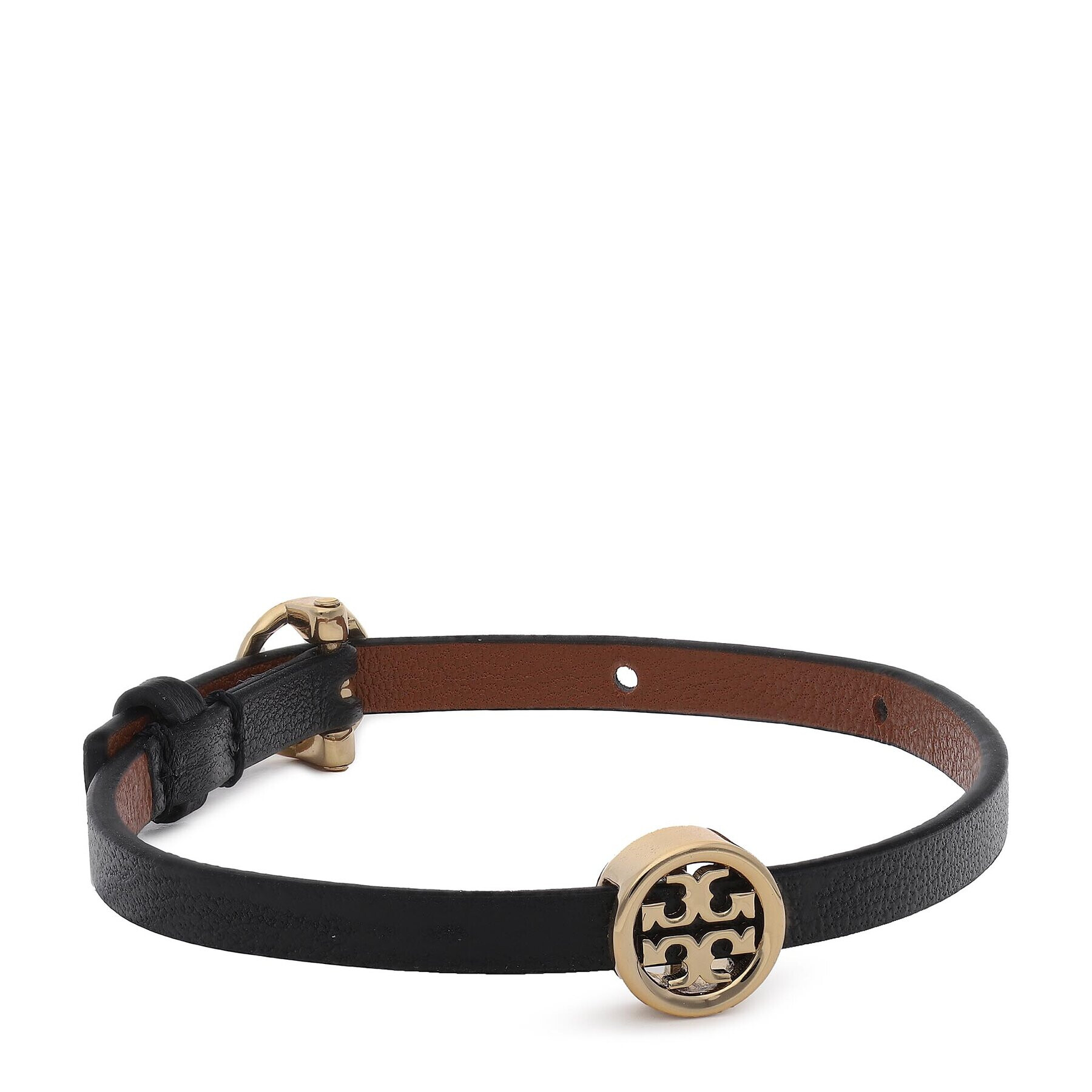 Tory Burch Brățară Miller Leather Bracelet 88955 Negru - Pled.ro