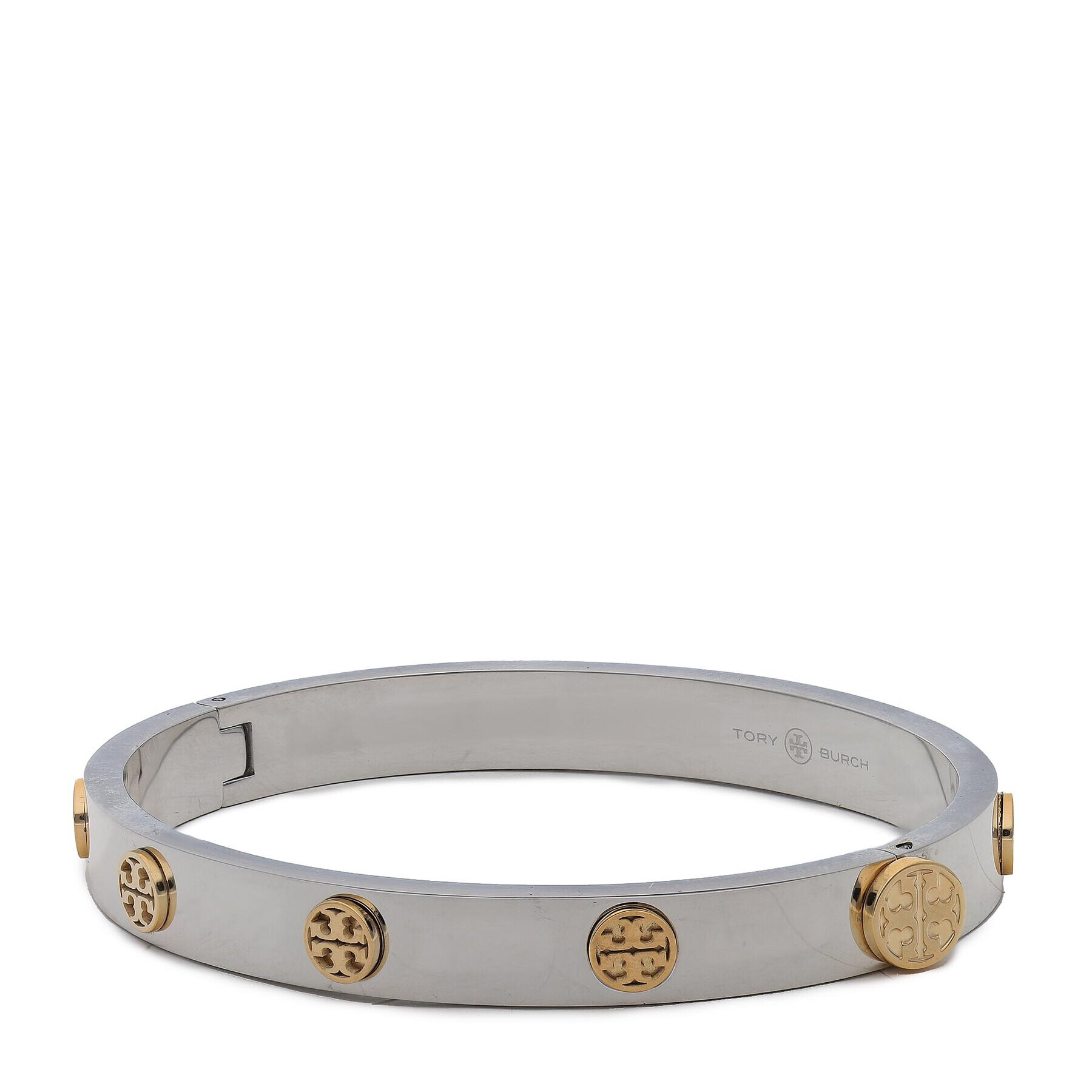 Tory Burch Brățară Miller Stud Hinge Bracelet 78420 Argintiu - Pled.ro