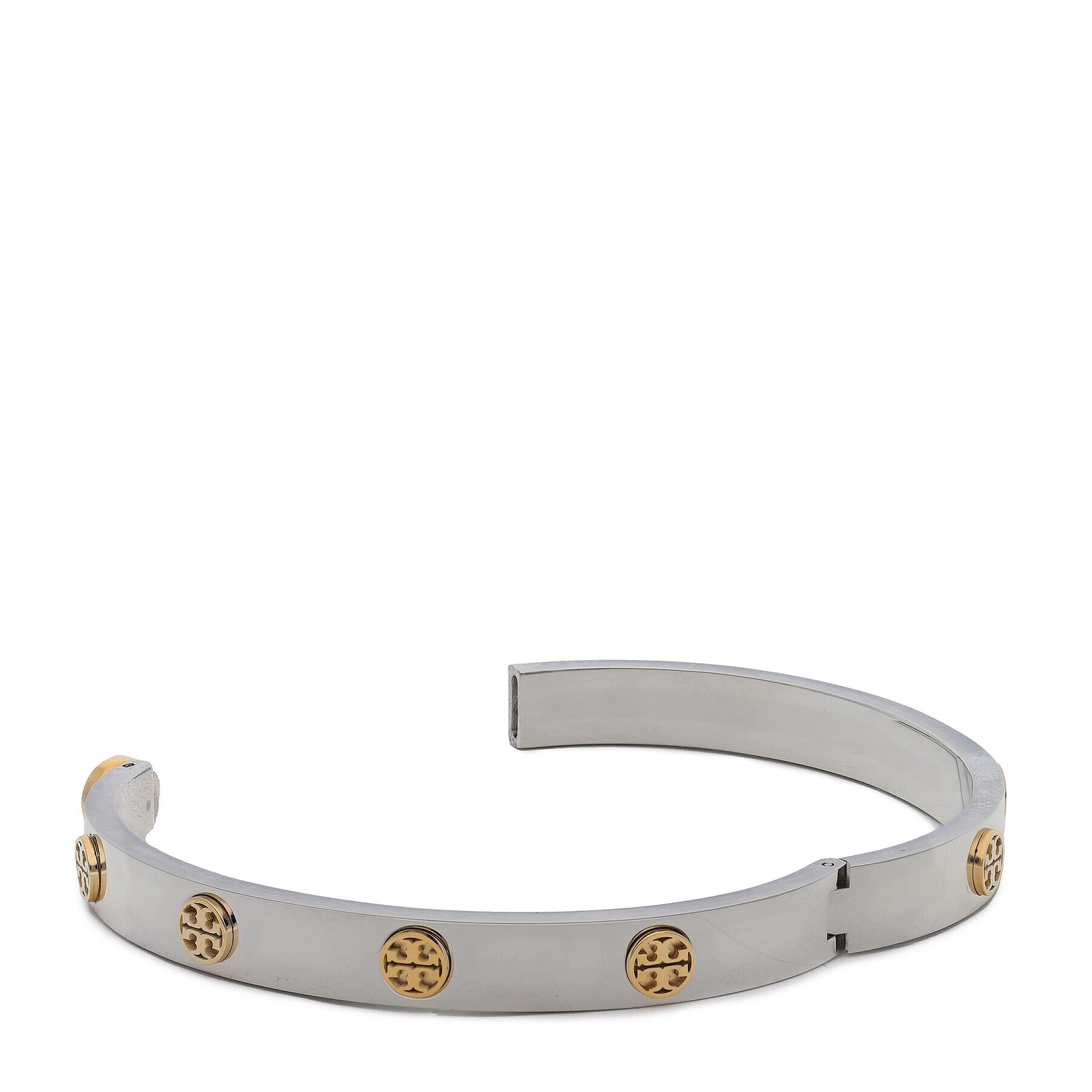 Tory Burch Brățară Miller Stud Hinge Bracelet 78420 Argintiu - Pled.ro