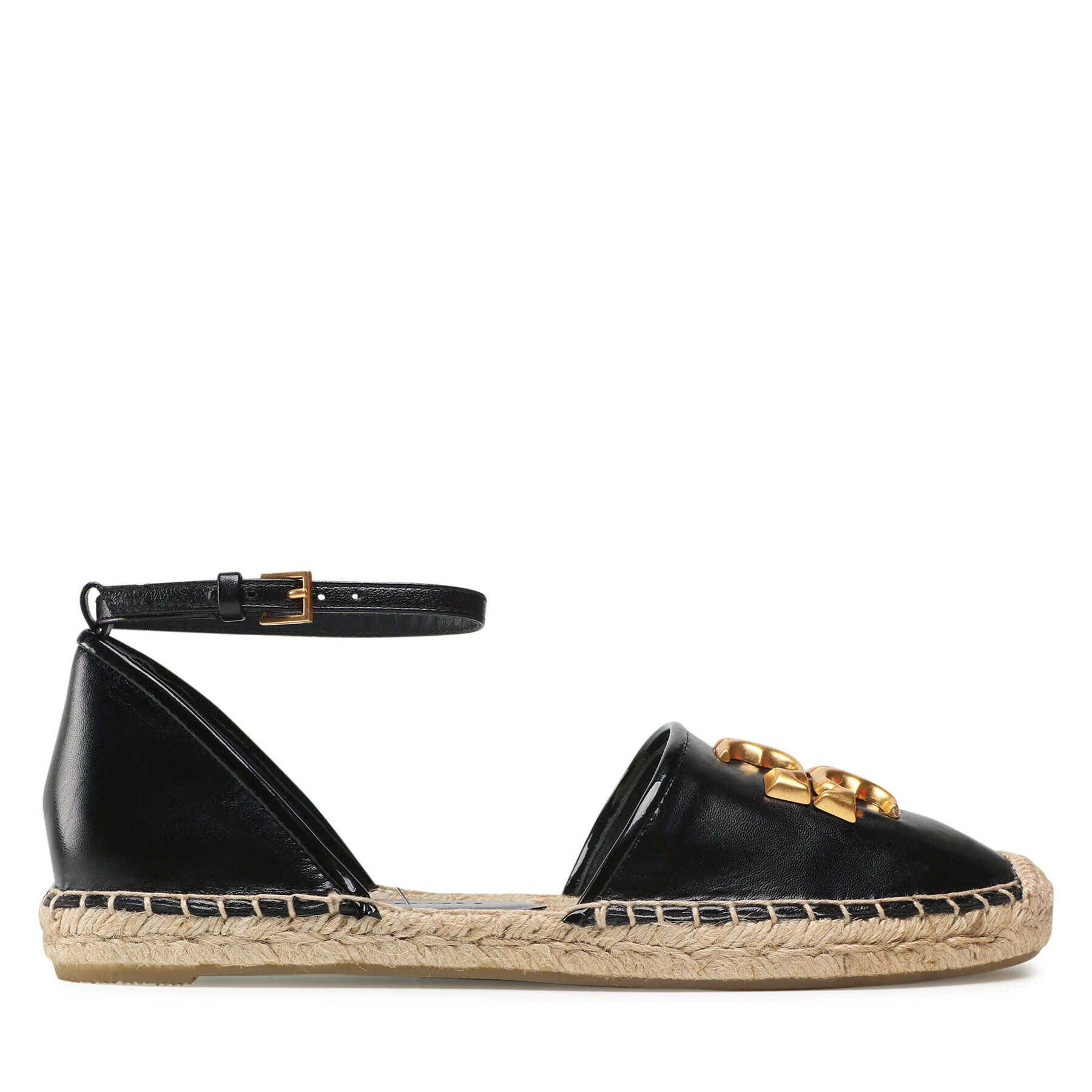 Tory Burch Espadrile Eleanor Dorsay Espadrille 88743 Negru - Pled.ro