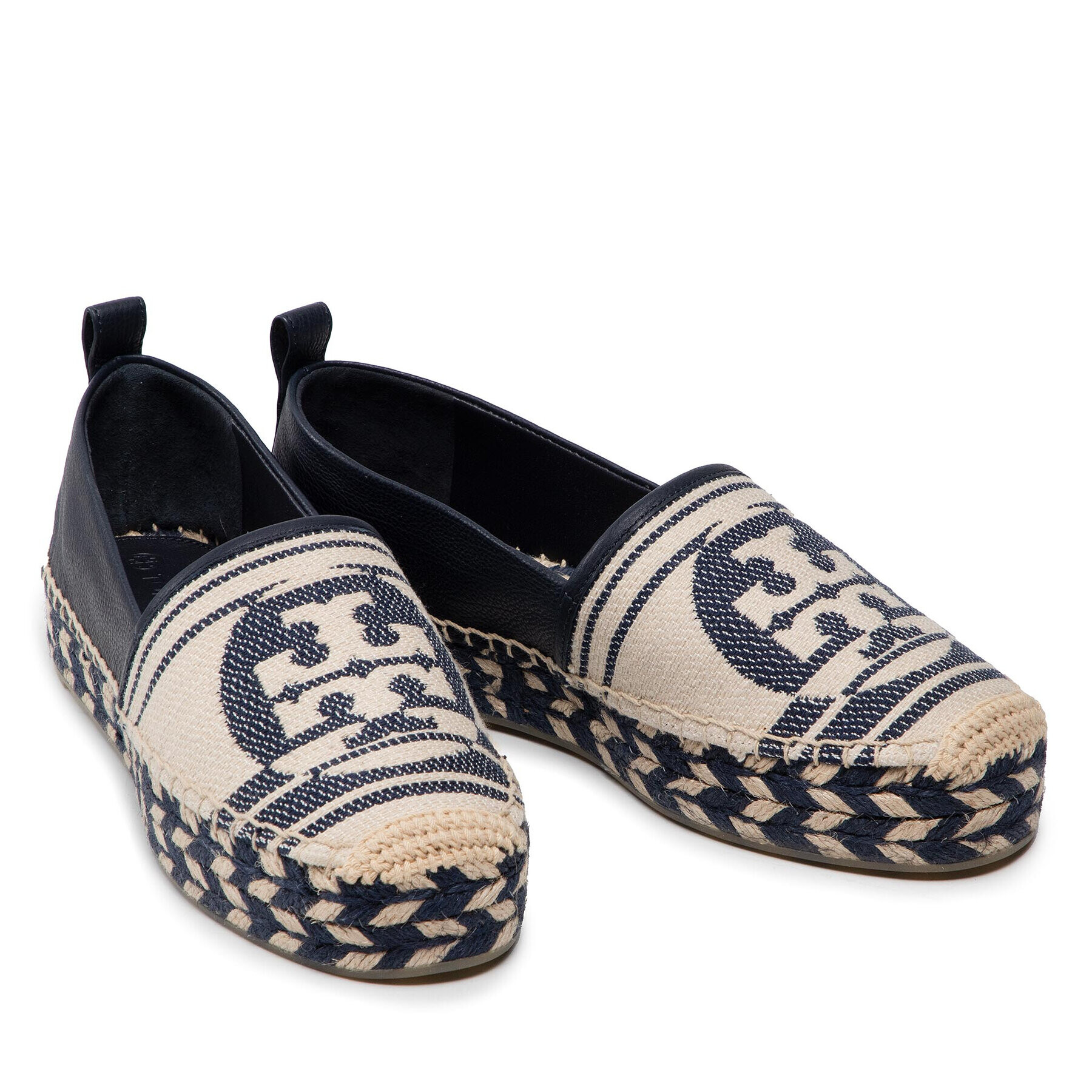 Tory Burch Espadrile Espadrille 89414 Bleumarin - Pled.ro