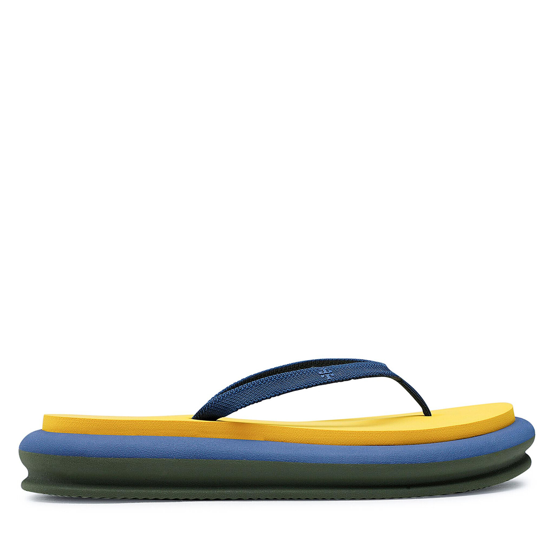 Tory Burch Flip flop Layered Flip Flop 135005 Bleumarin - Pled.ro