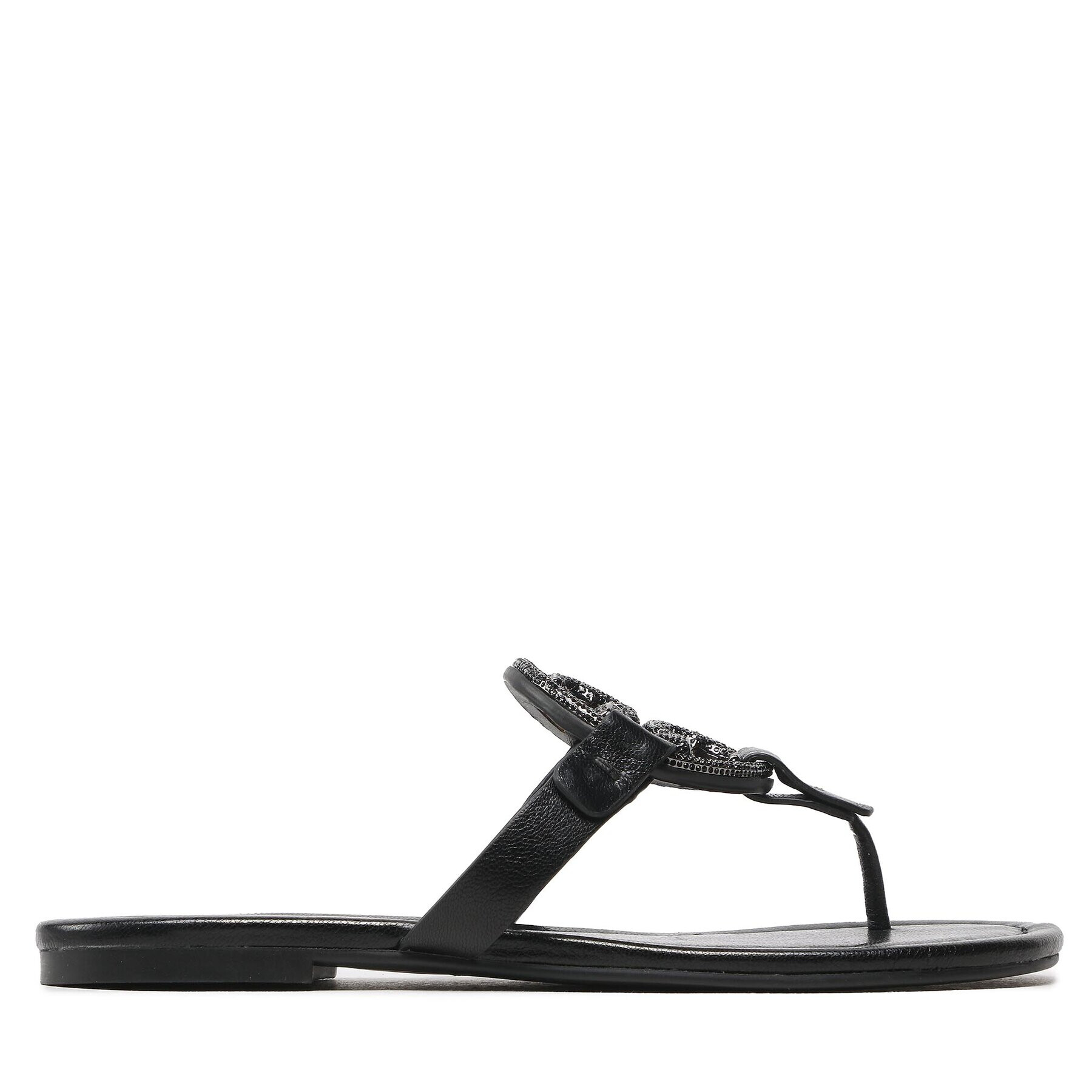 Tory Burch Flip flop Miller Pave 145945 Negru - Pled.ro