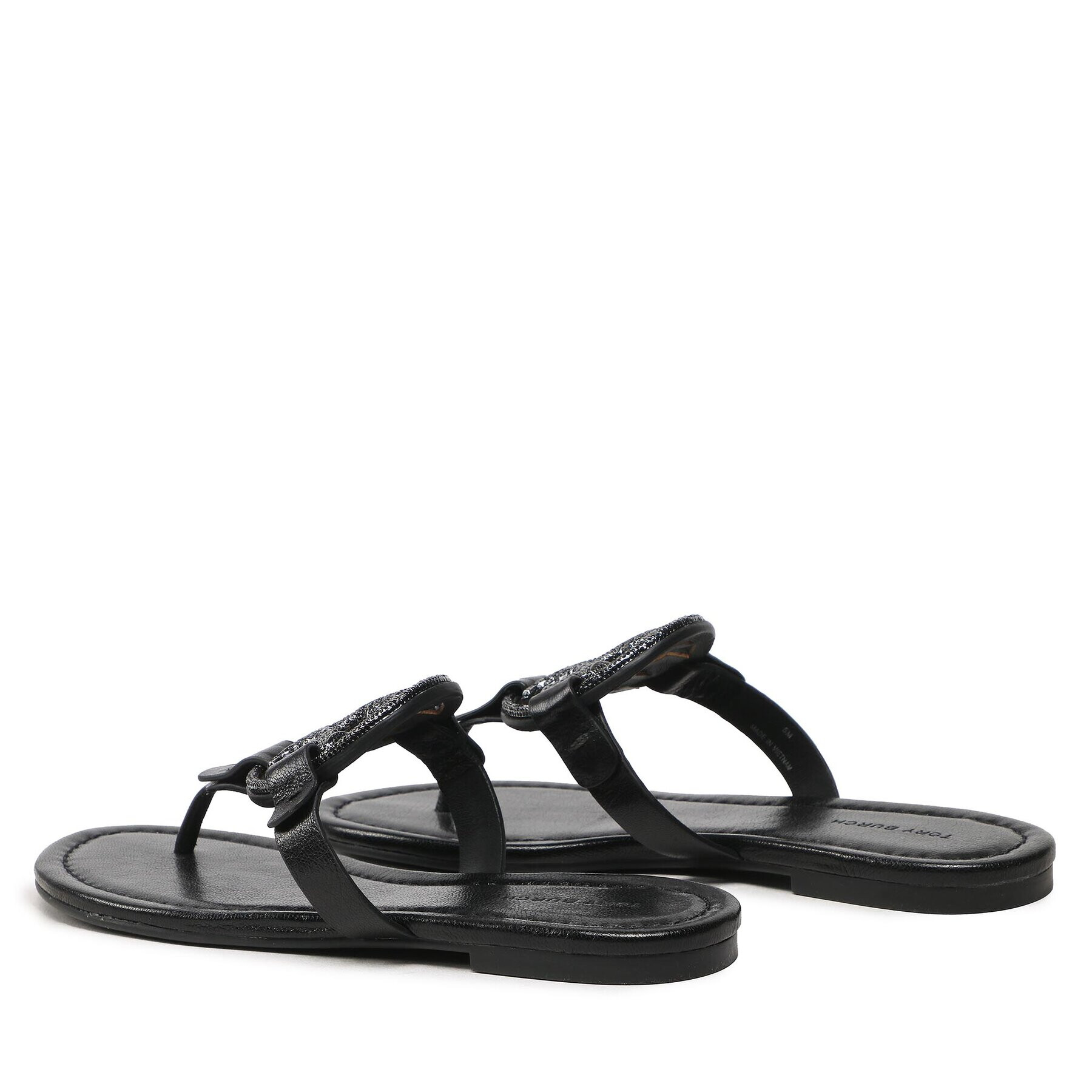 Tory Burch Flip flop Miller Pave 145945 Negru - Pled.ro